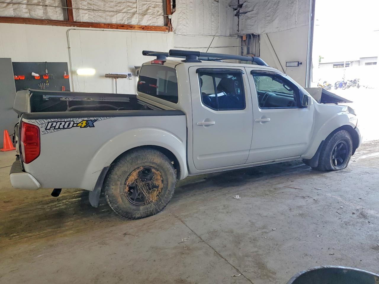 2013 Nissan Frntr Prox White vin: 1N6AD0EV9DN729116