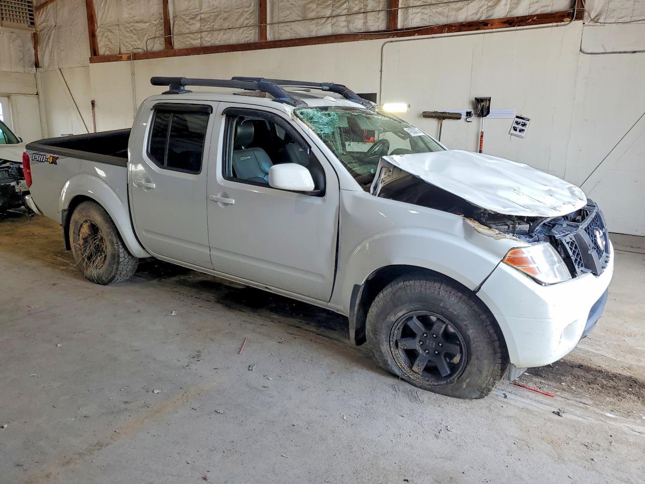 2013 Nissan Frntr Prox White vin: 1N6AD0EV9DN729116
