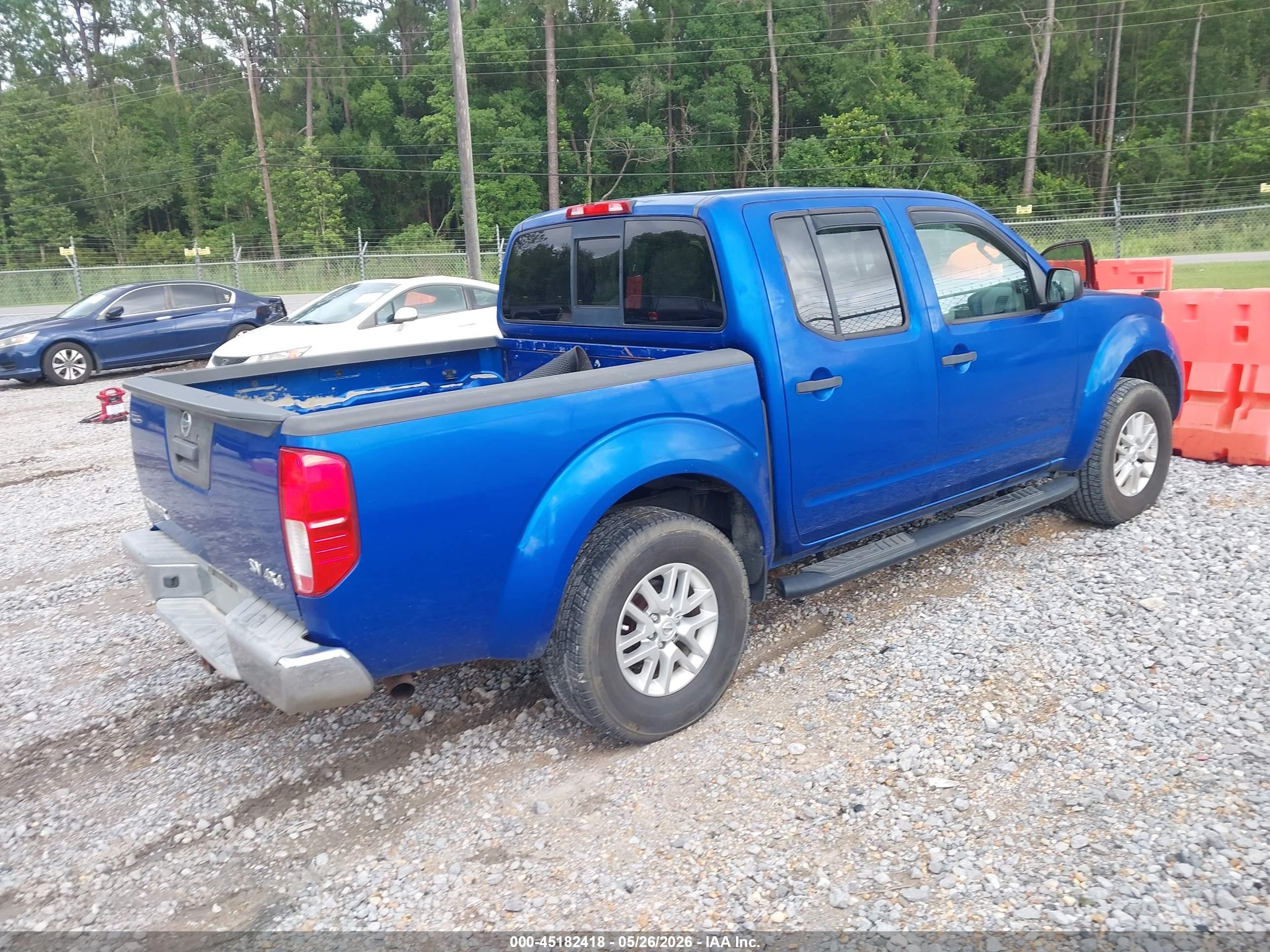2014 Nissan Frontier Sv Blue vin: 1N6AD0EV9EN752168