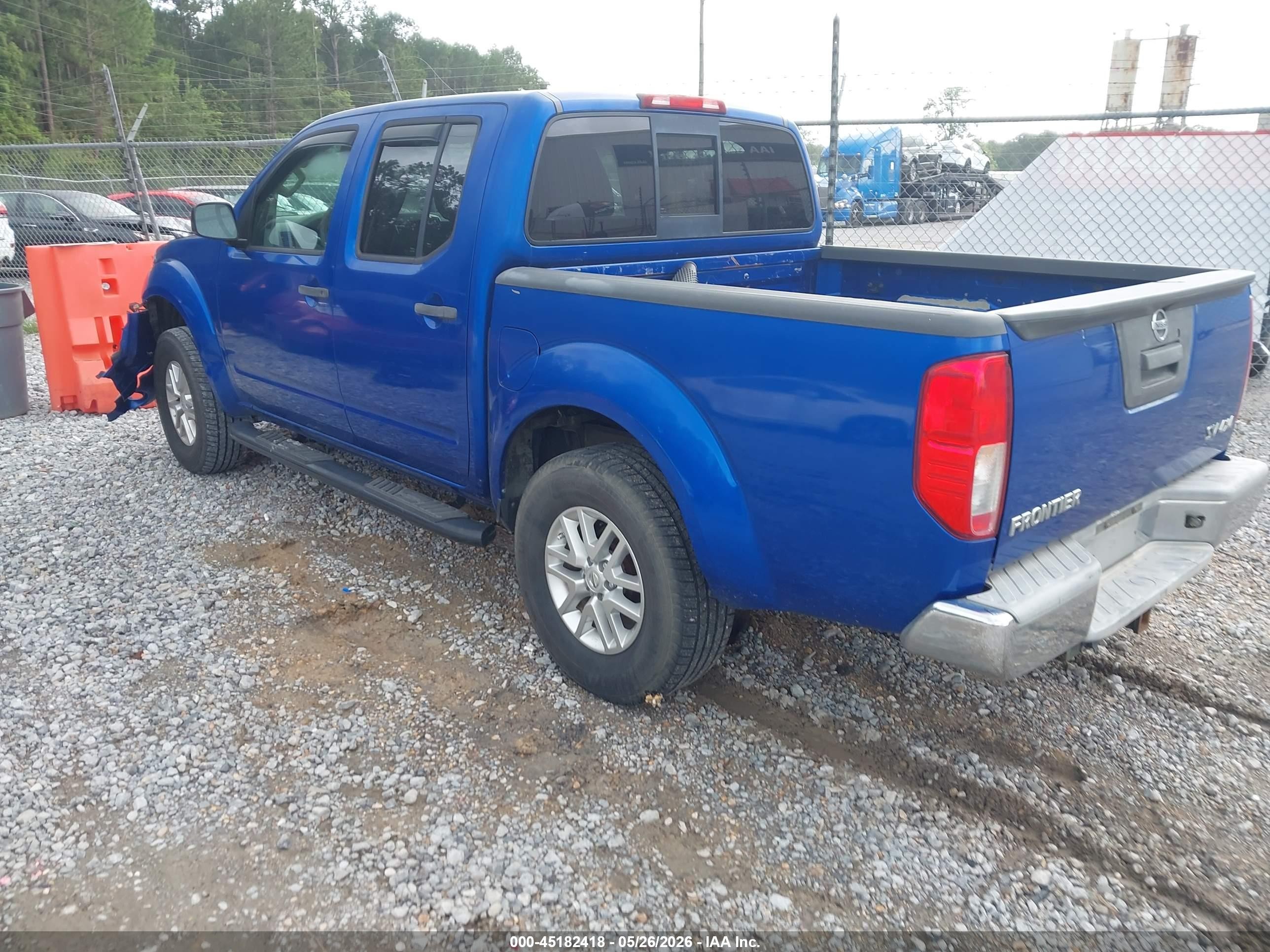 2014 Nissan Frontier Sv Blue vin: 1N6AD0EV9EN752168