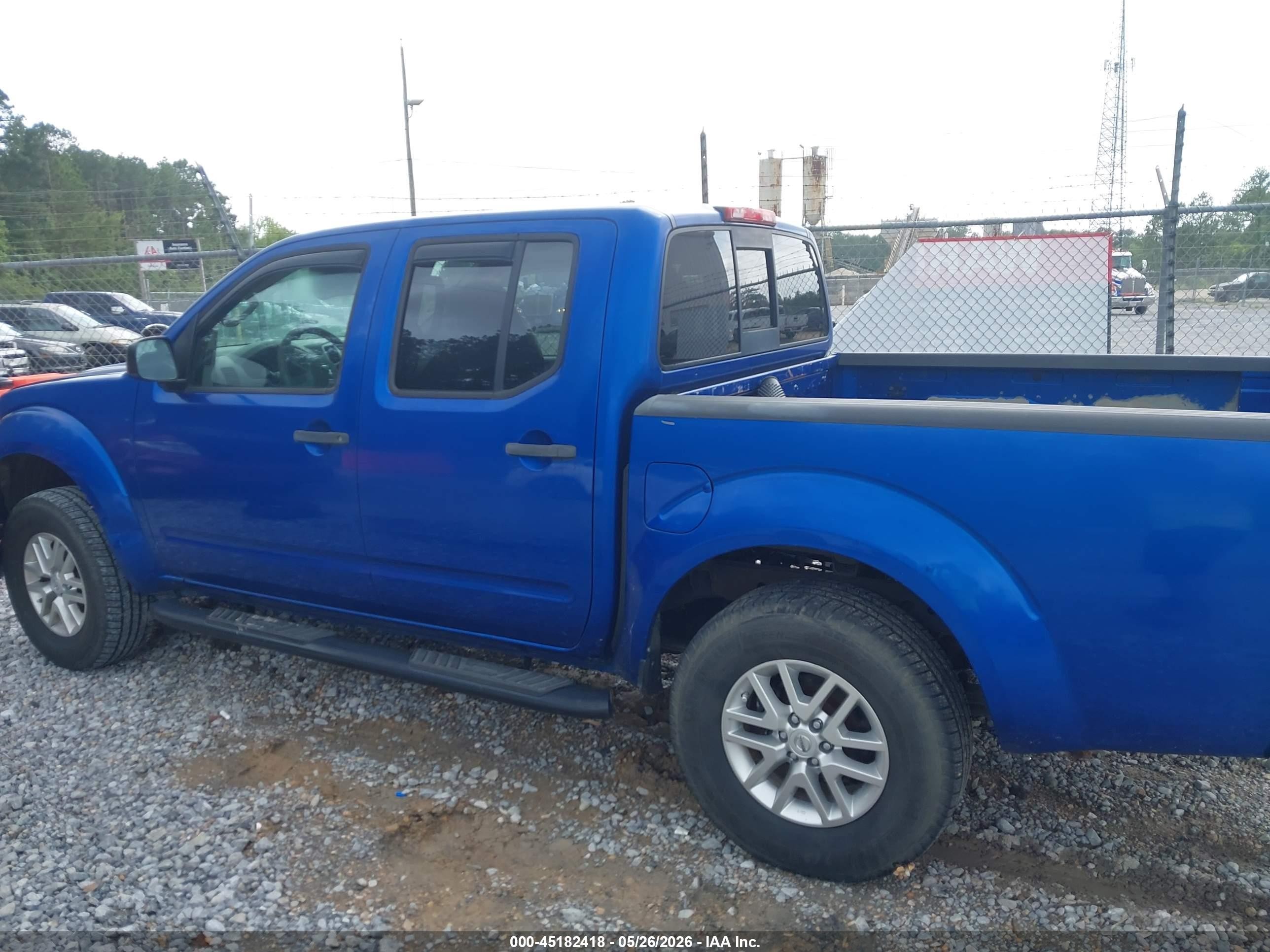 2014 Nissan Frontier Sv Blue vin: 1N6AD0EV9EN752168