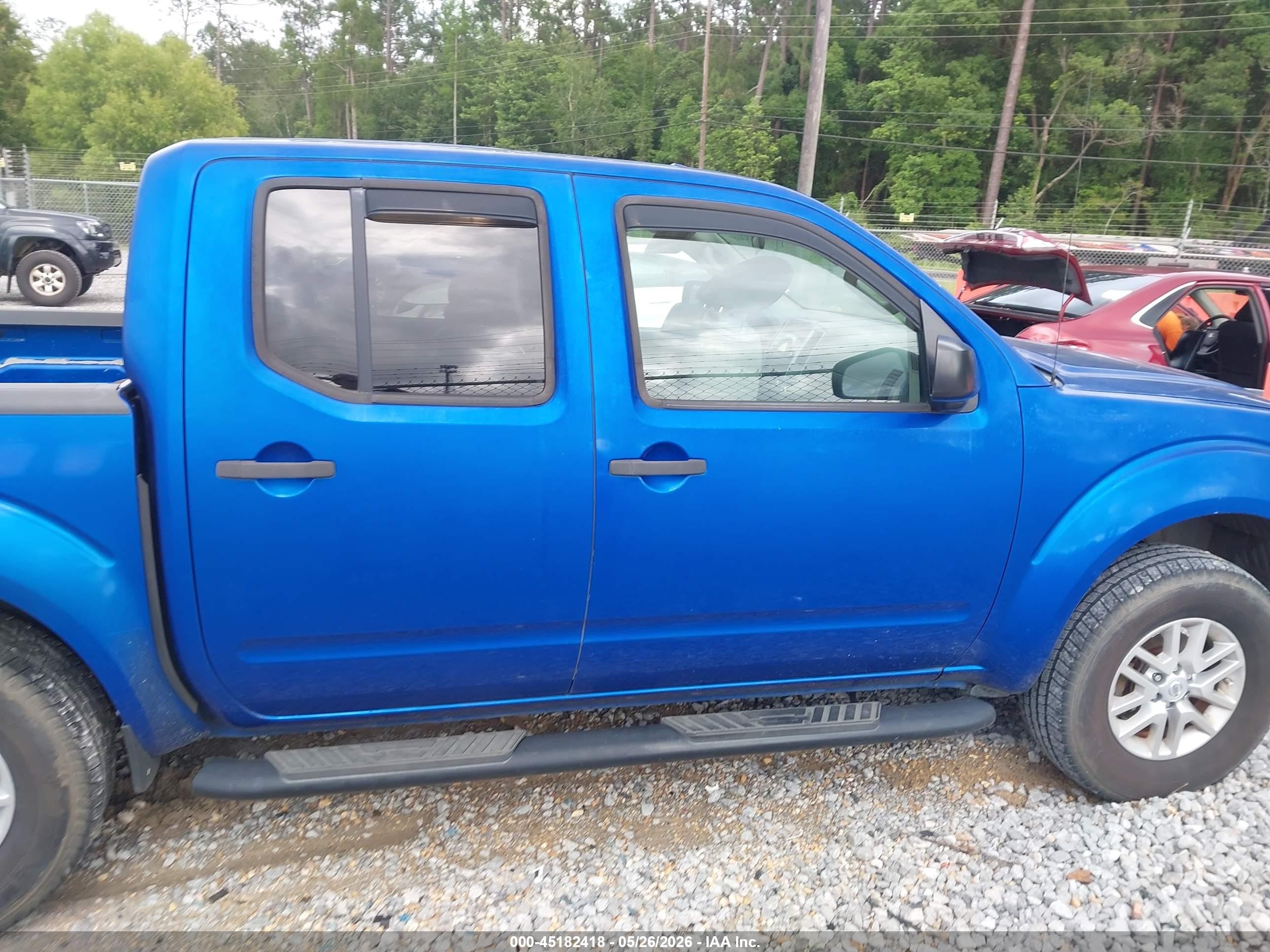 2014 Nissan Frontier Sv Blue vin: 1N6AD0EV9EN752168