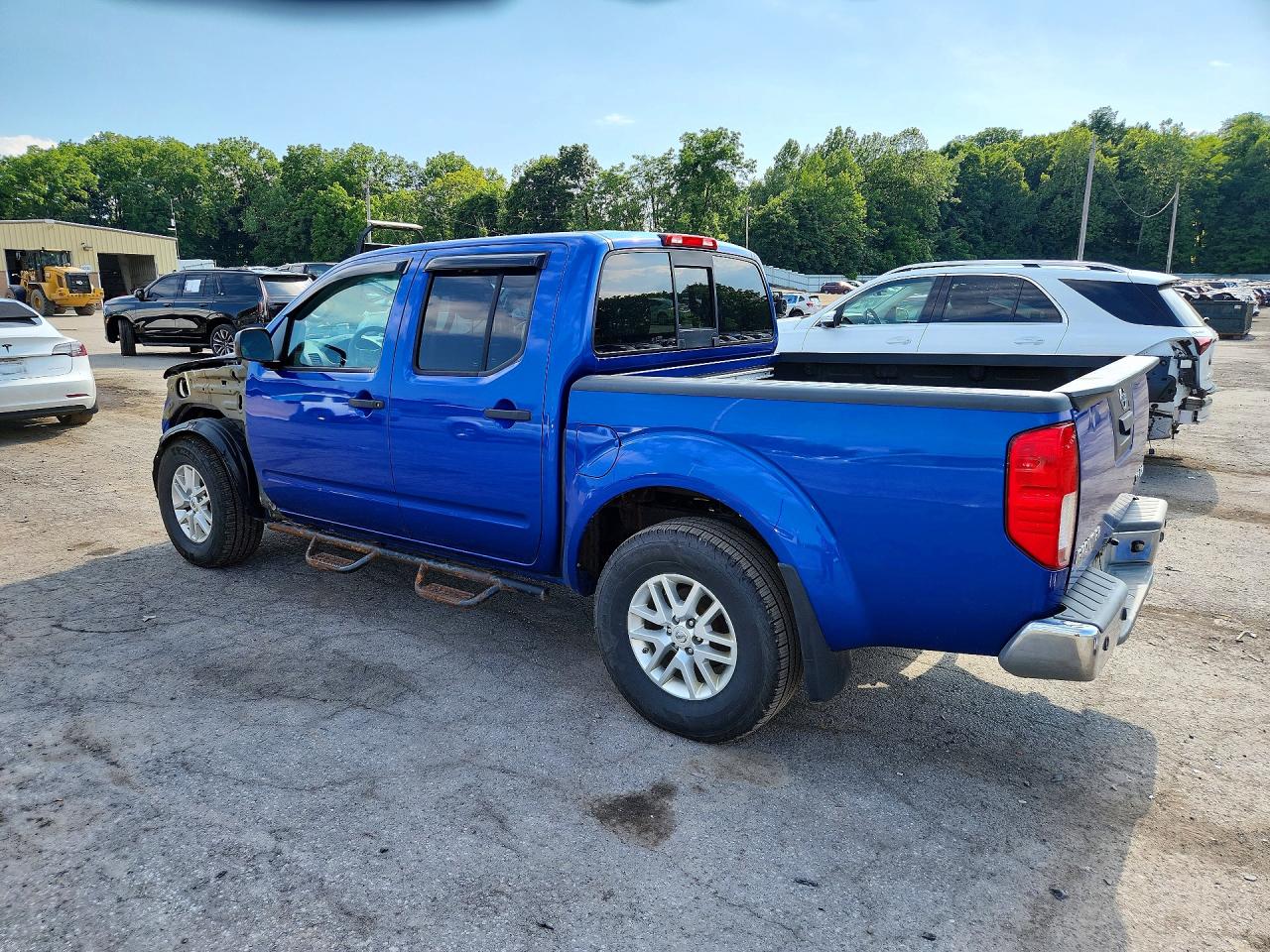 2014 Nissan Frontier S Blue vin: 1N6AD0EV9EN759234
