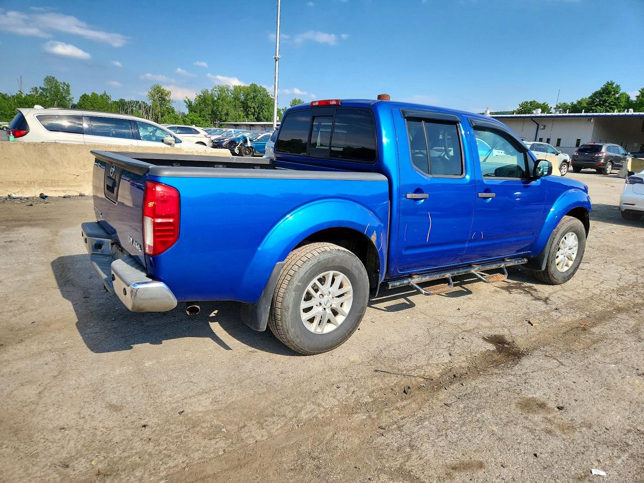 2014 Nissan Frontier S Blue vin: 1N6AD0EV9EN759234
