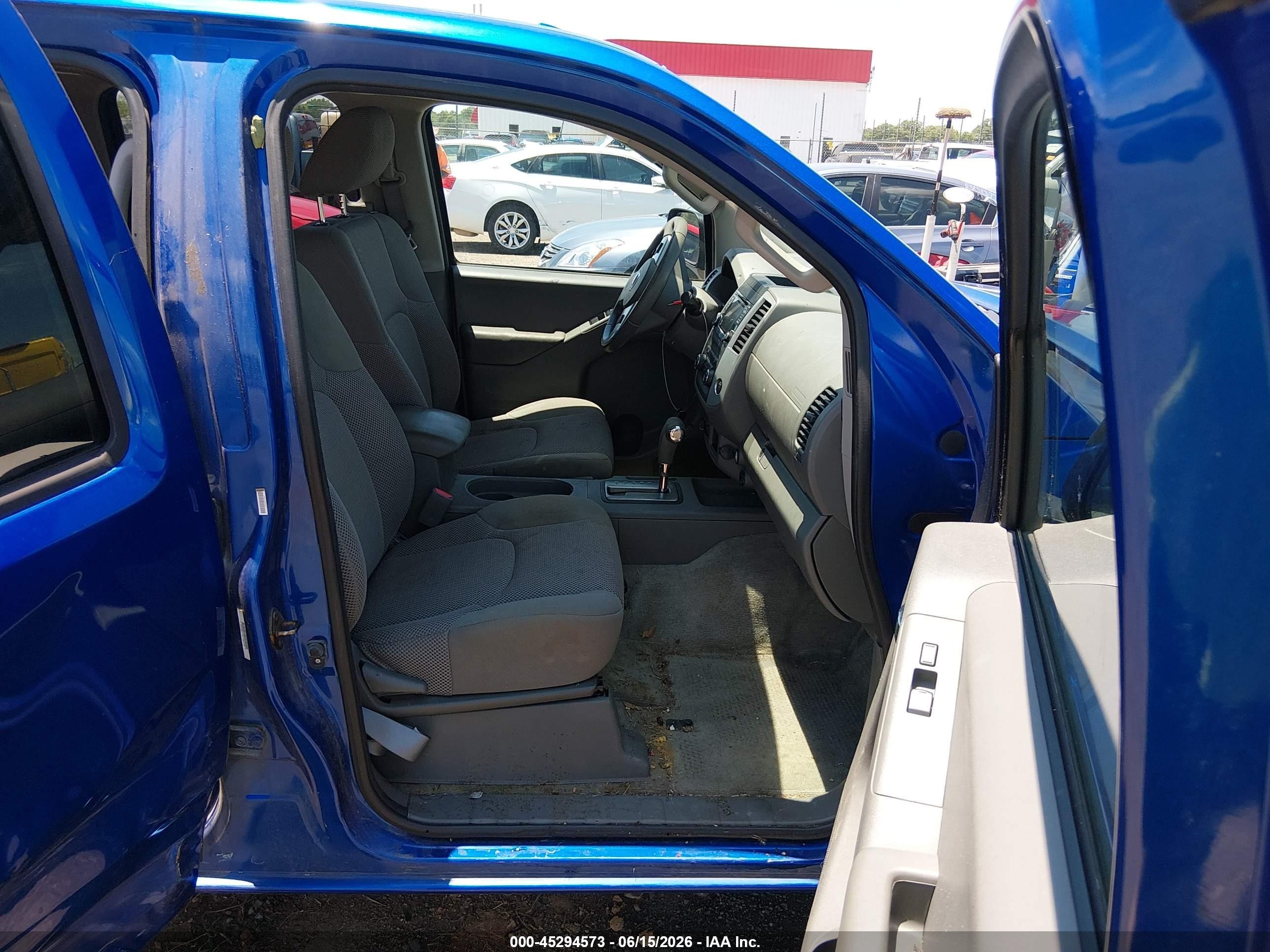 2015 Nissan Frontier Pro-4x/s/sl/sv Blue vin: 1N6AD0EV9FN708253