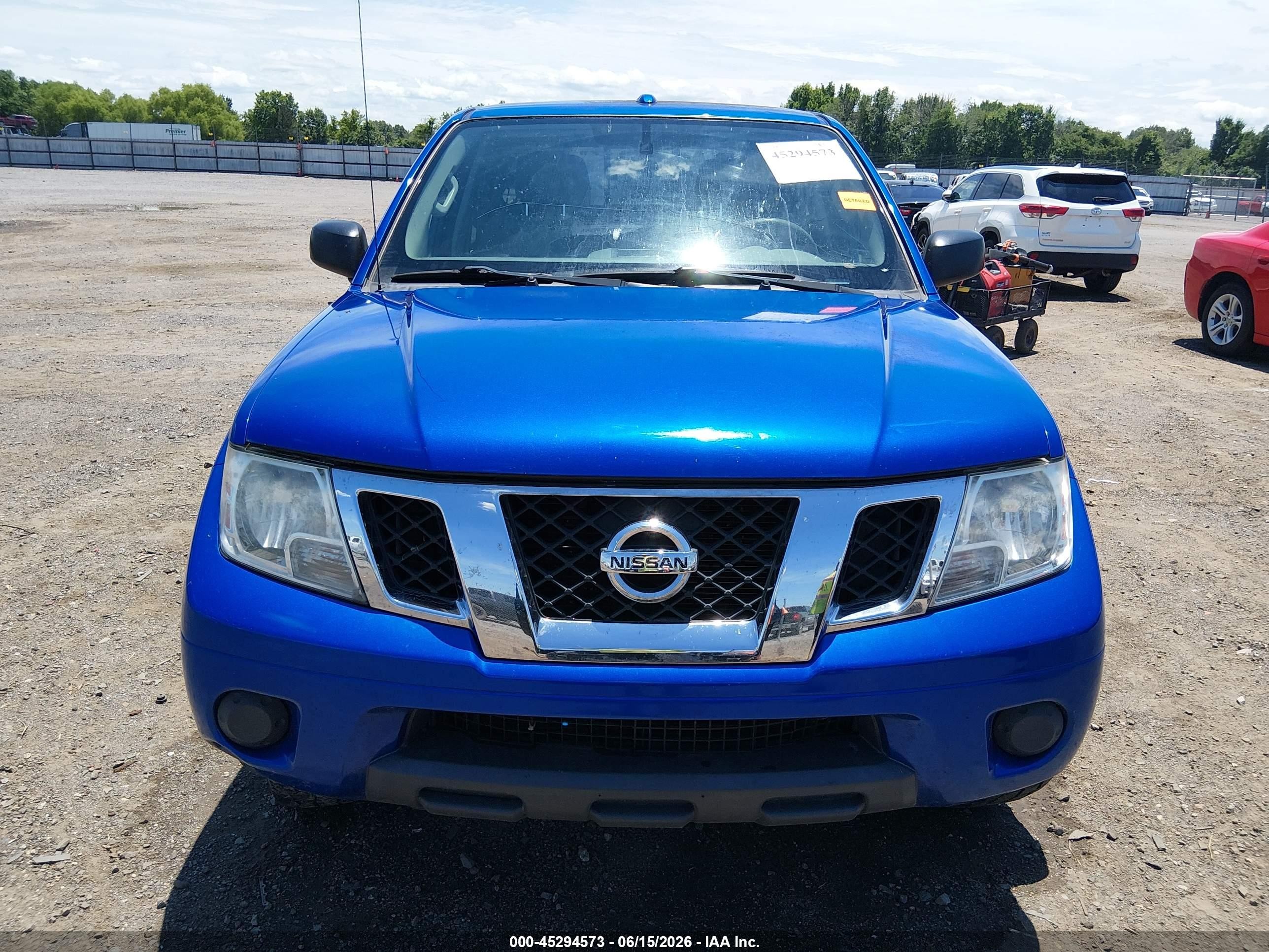 2015 Nissan Frontier Pro-4x/s/sl/sv Blue vin: 1N6AD0EV9FN708253