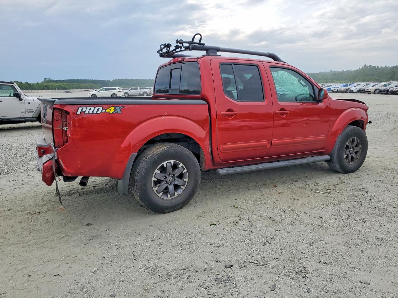 2015 Nissan Frontier Pro-4x Burgundy vin: 1N6AD0EV9FN713811