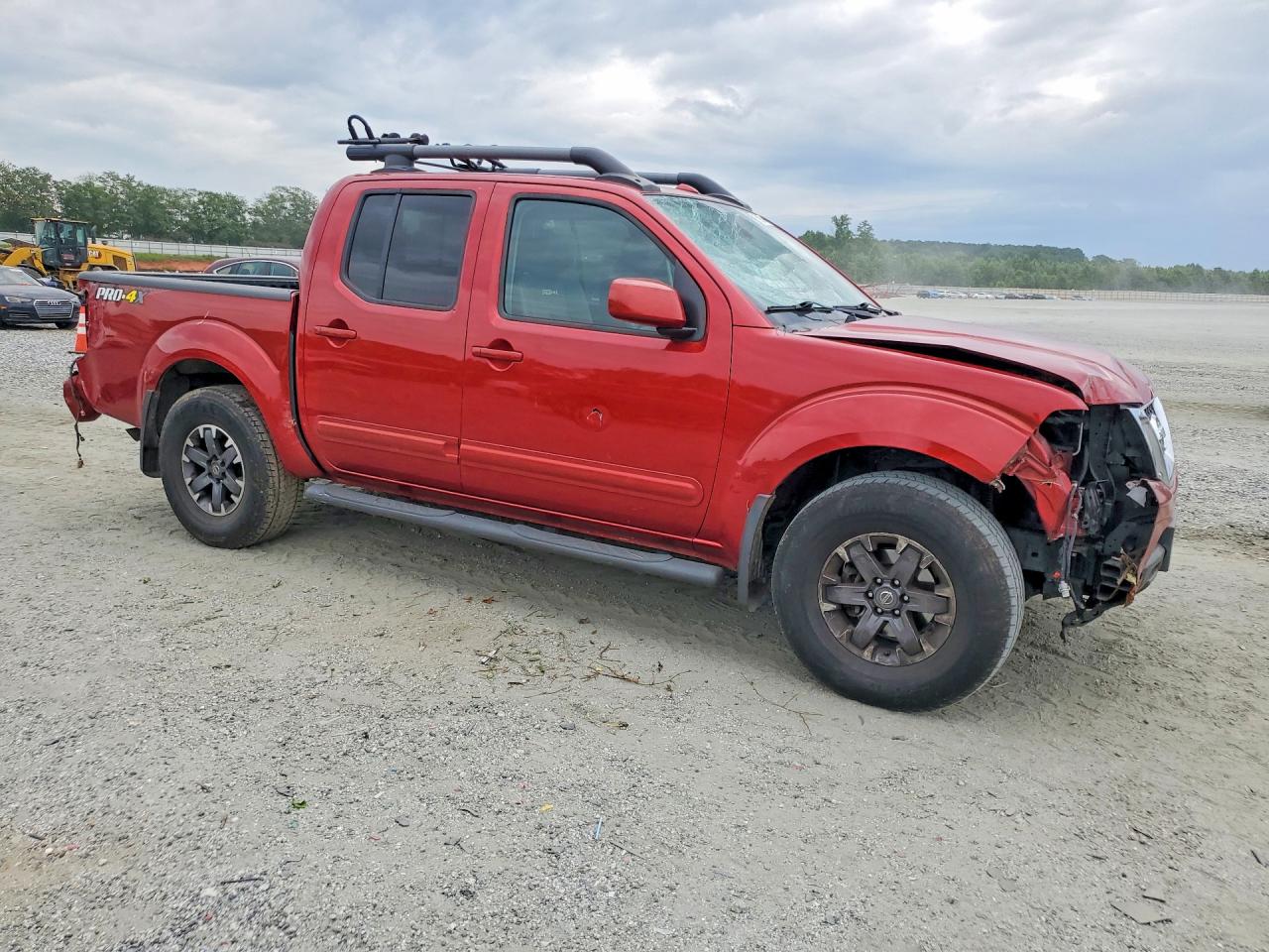 2015 Nissan Frontier Pro-4x Burgundy vin: 1N6AD0EV9FN713811