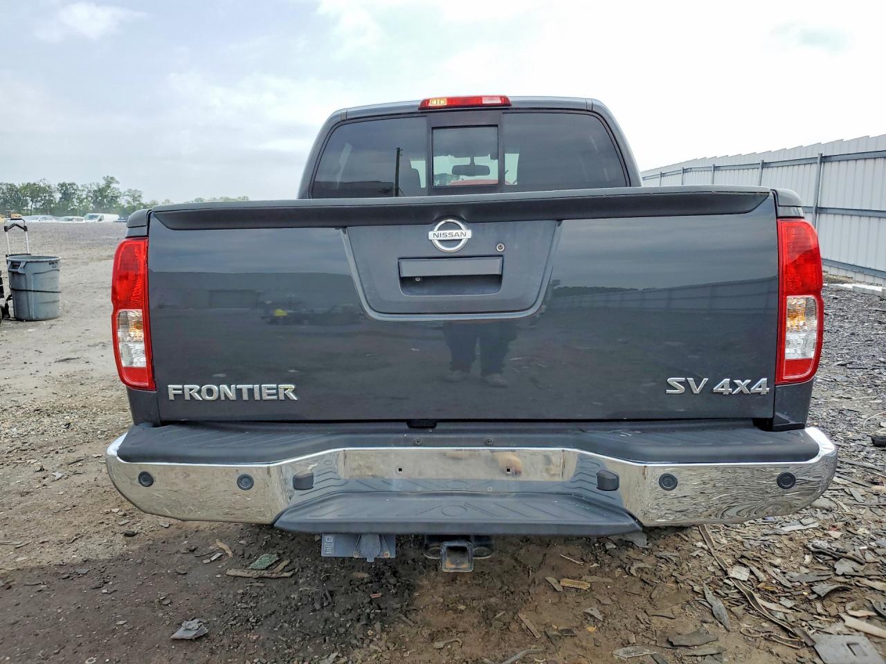 2015 Nissan Frontier S Gray vin: 1N6AD0EV9FN735078
