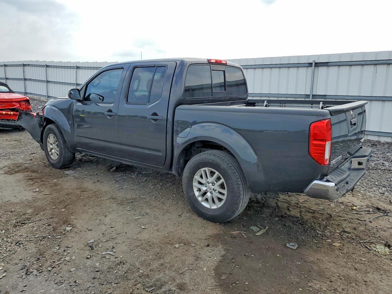 2015 Nissan Frontier S Gray vin: 1N6AD0EV9FN735078