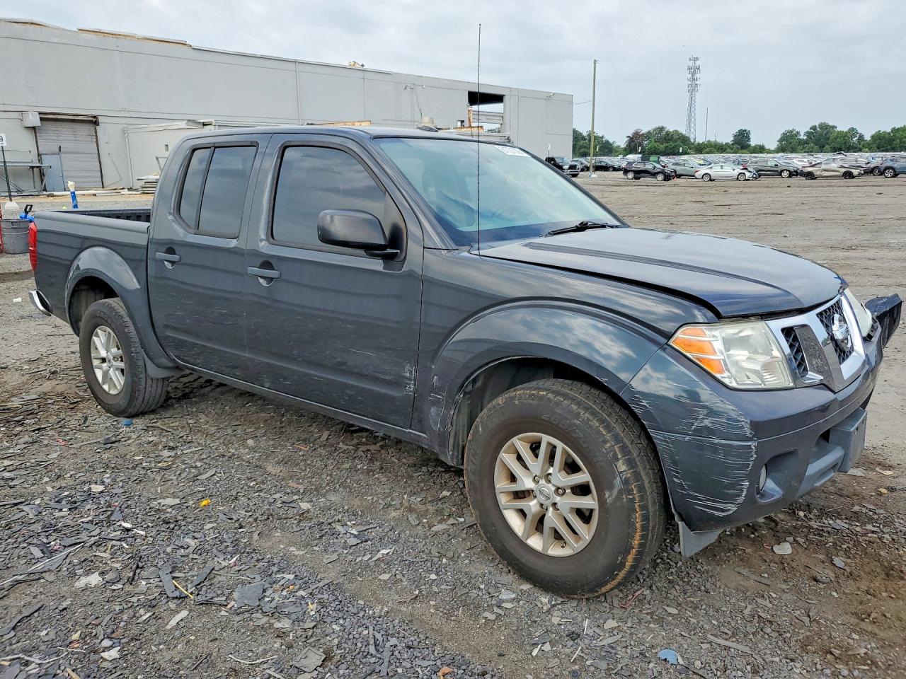 2015 Nissan Frontier S Gray vin: 1N6AD0EV9FN735078