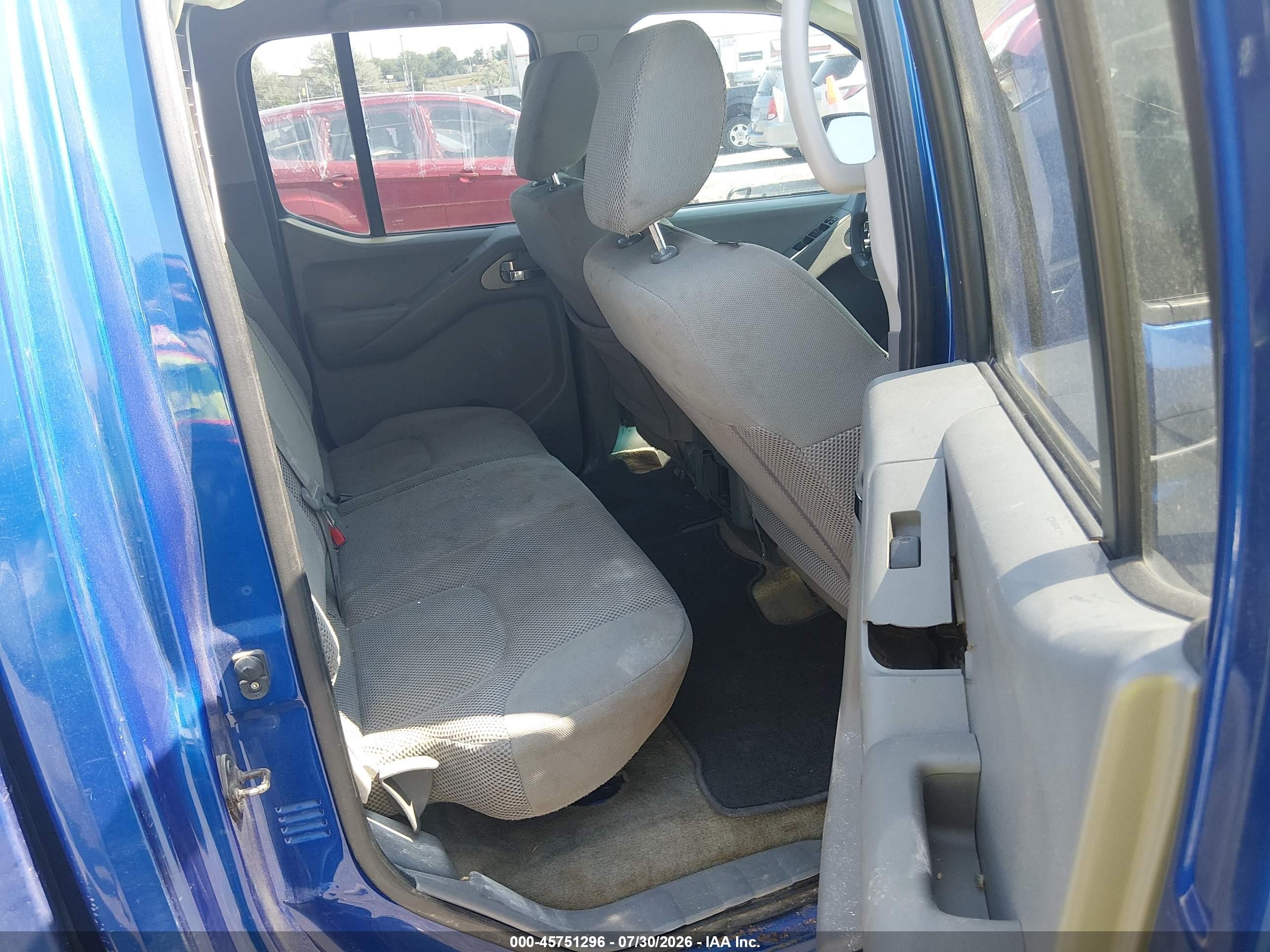 2015 Nissan Frontier Pro-4x/s/sl/sv Blue vin: 1N6AD0EV9FN739101