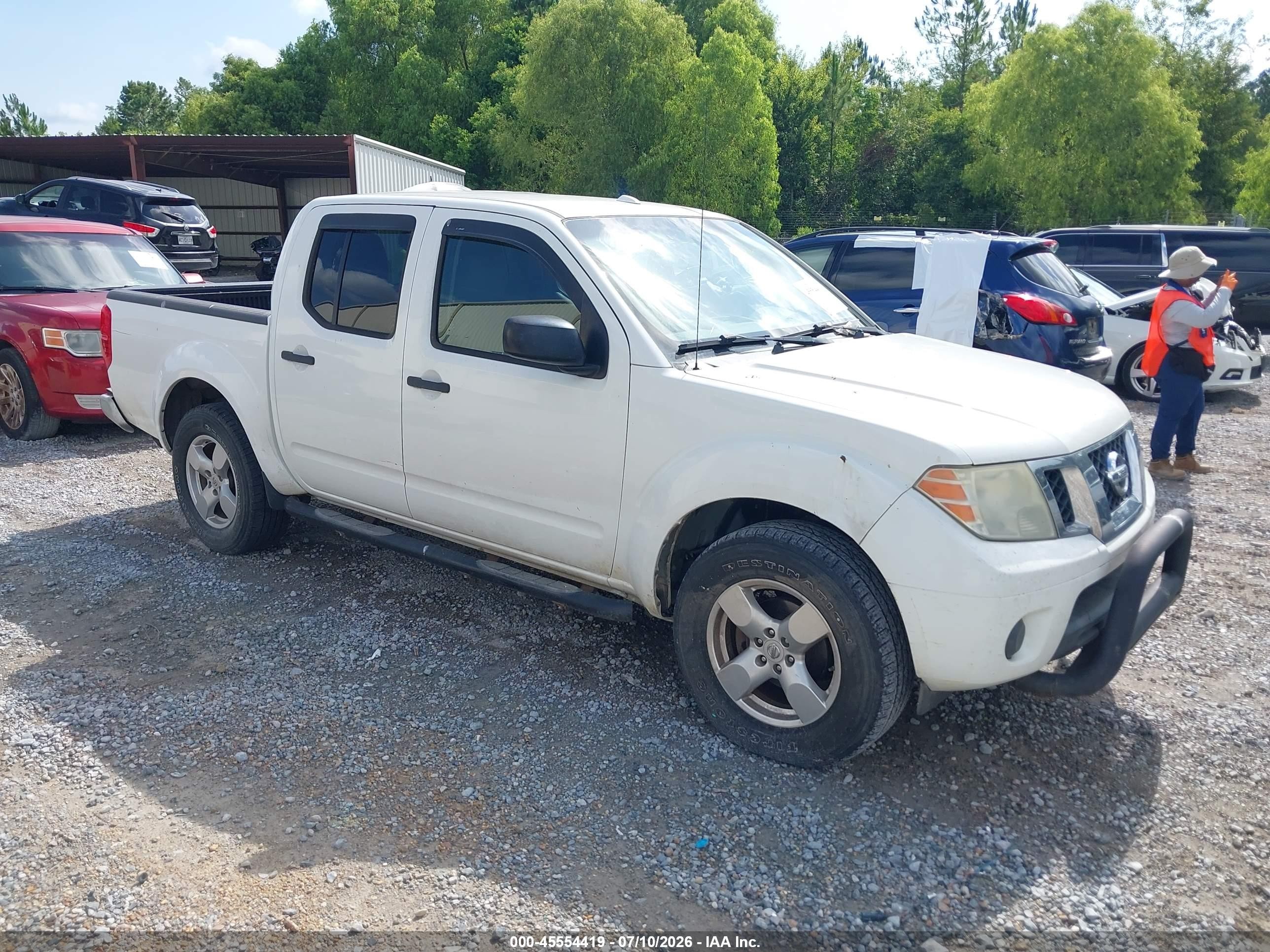 2015 Nissan Frontier Pro-4x/s/sl/sv White vin: 1N6AD0EV9FN745741