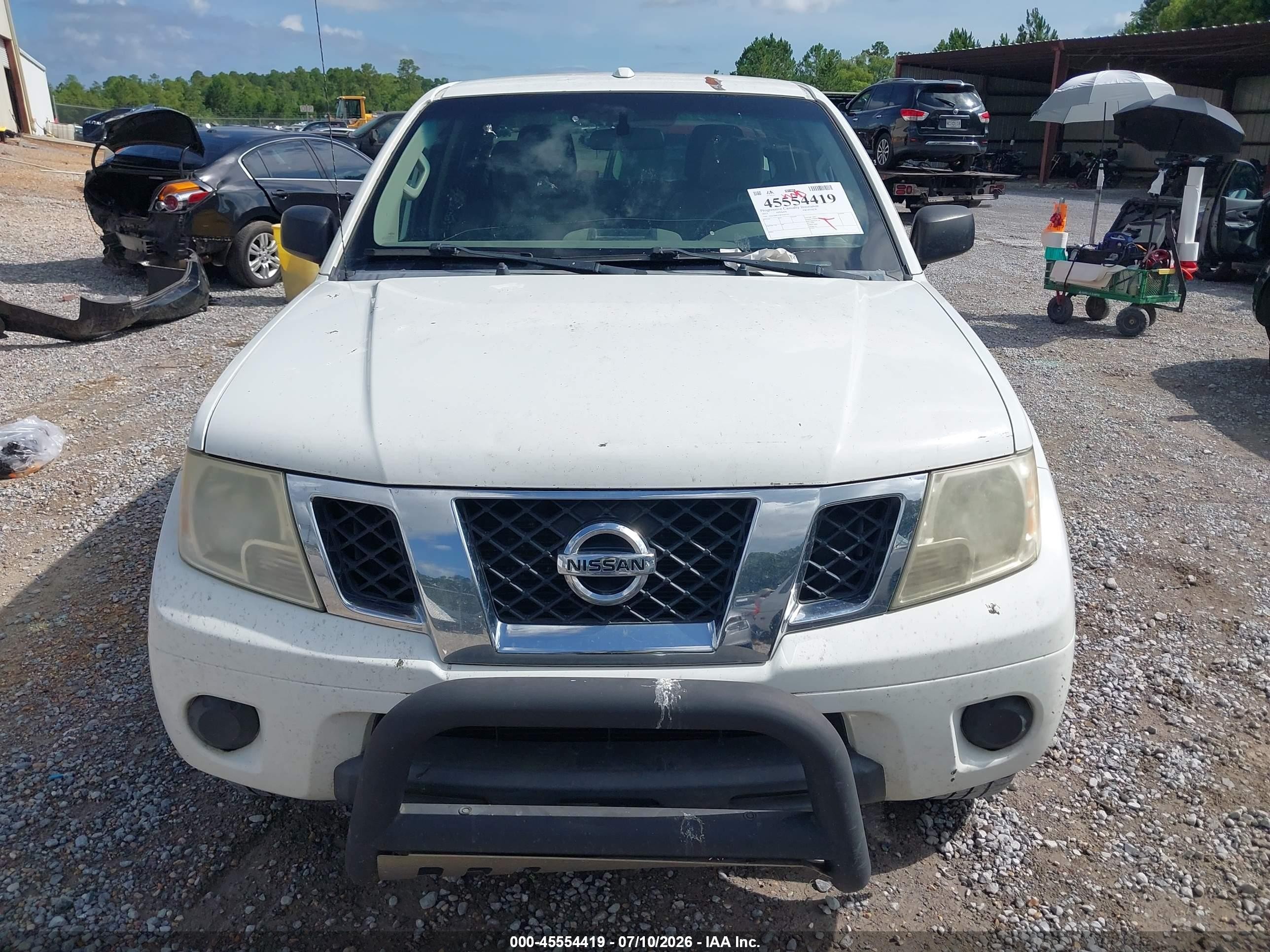 2015 Nissan Frontier Pro-4x/s/sl/sv White vin: 1N6AD0EV9FN745741
