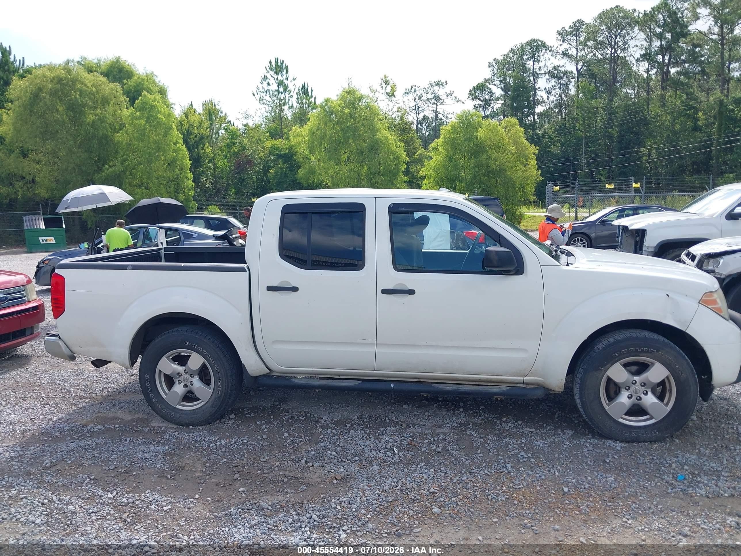 2015 Nissan Frontier Pro-4x/s/sl/sv White vin: 1N6AD0EV9FN745741