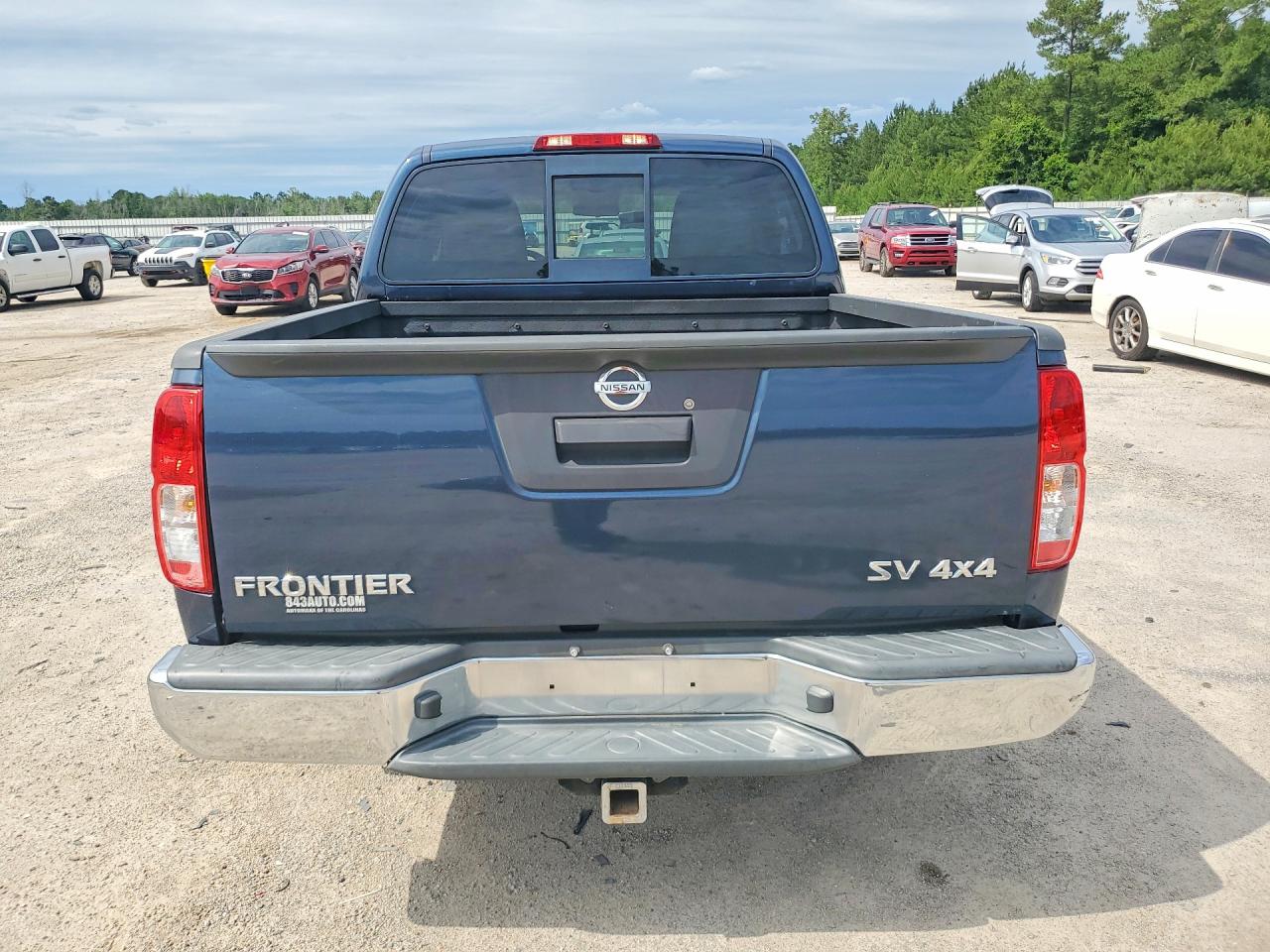 2016 Nissan Frontier Sv Blue vin: 1N6AD0EV9GN742811