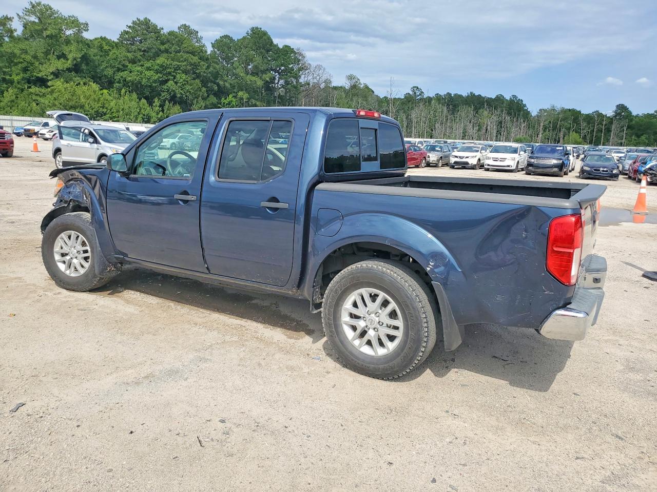 2016 Nissan Frontier Sv Blue vin: 1N6AD0EV9GN742811