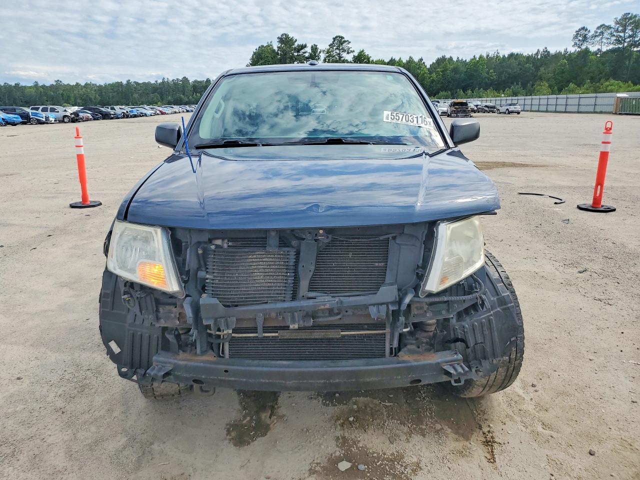 2016 Nissan Frontier Sv Blue vin: 1N6AD0EV9GN742811