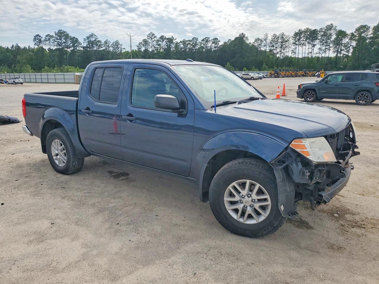 2016 Nissan Frontier Sv Blue vin: 1N6AD0EV9GN742811