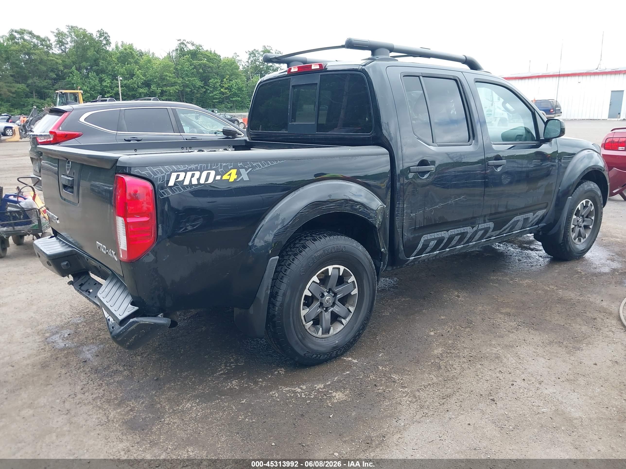 2019 Nissan Frontier Pro-4x Black vin: 1N6AD0EV9KN736418