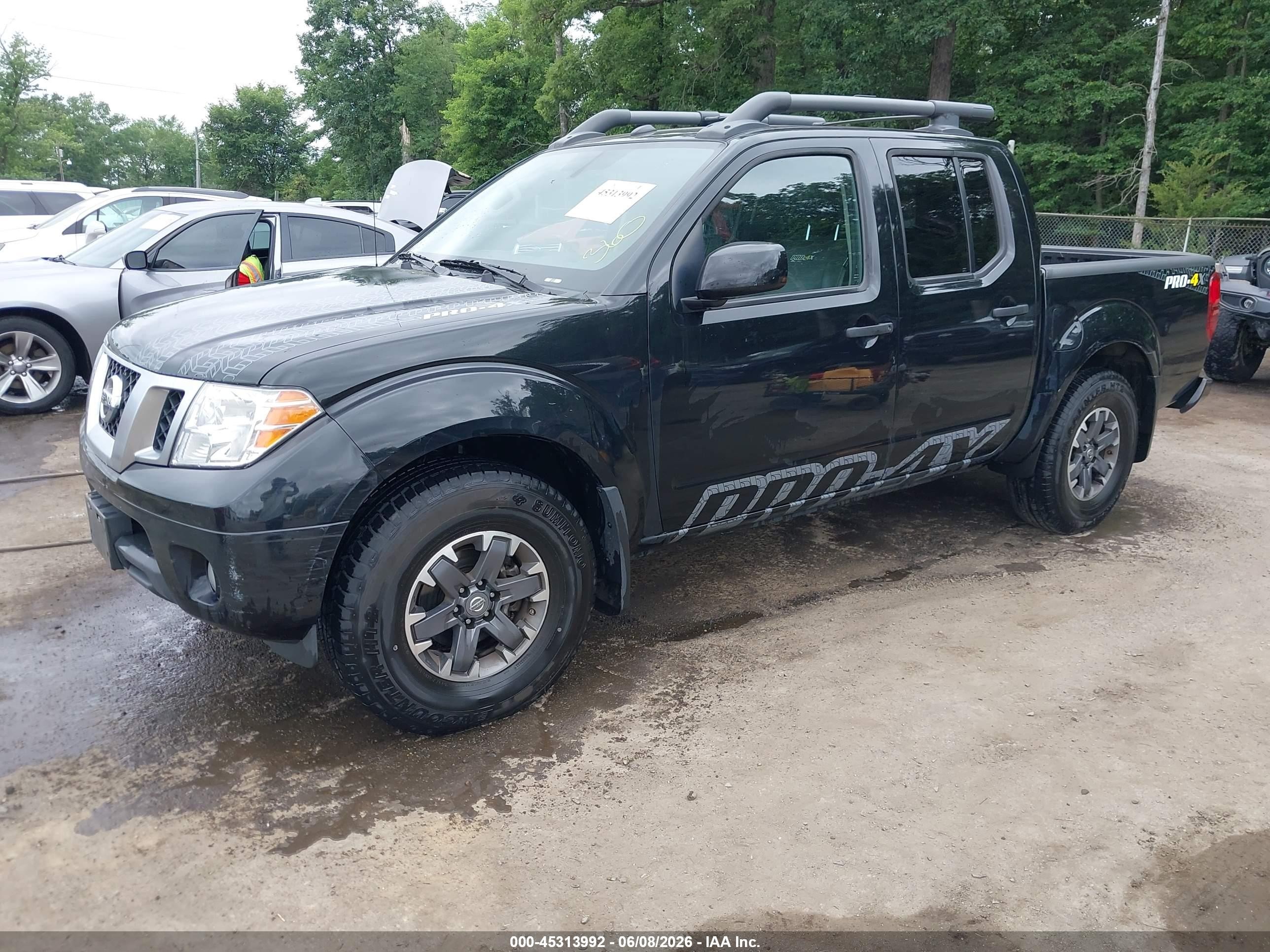 2019 Nissan Frontier Pro-4x Black vin: 1N6AD0EV9KN736418