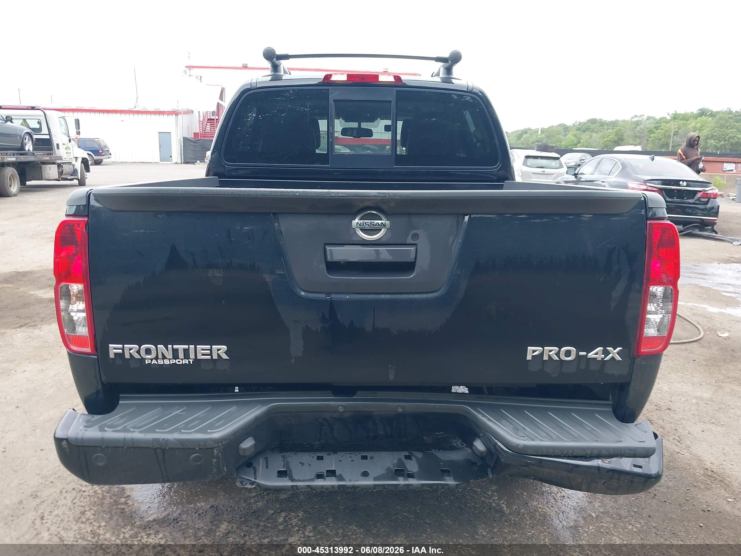 2019 Nissan Frontier Pro-4x Black vin: 1N6AD0EV9KN736418