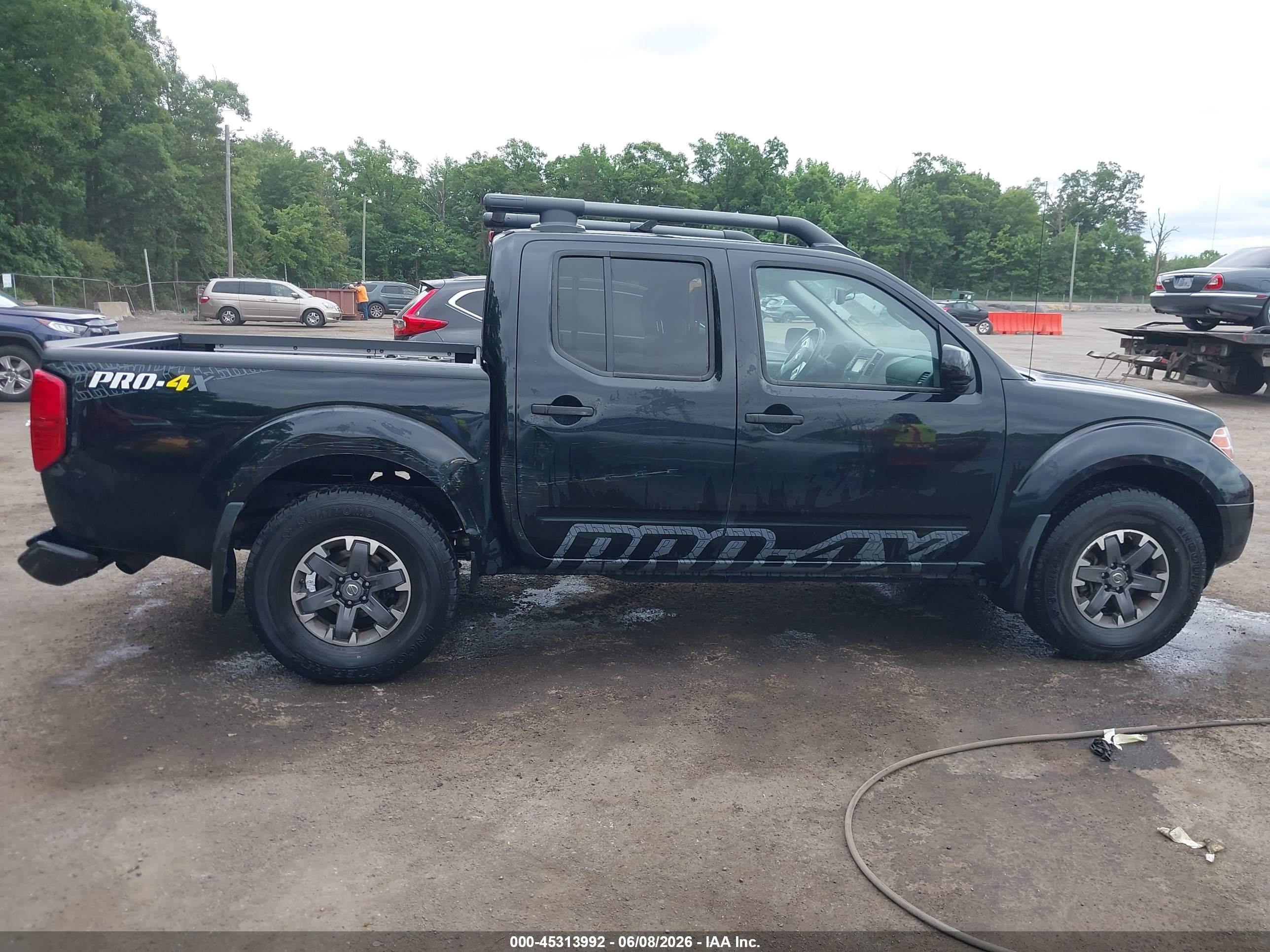 2019 Nissan Frontier Pro-4x Black vin: 1N6AD0EV9KN736418