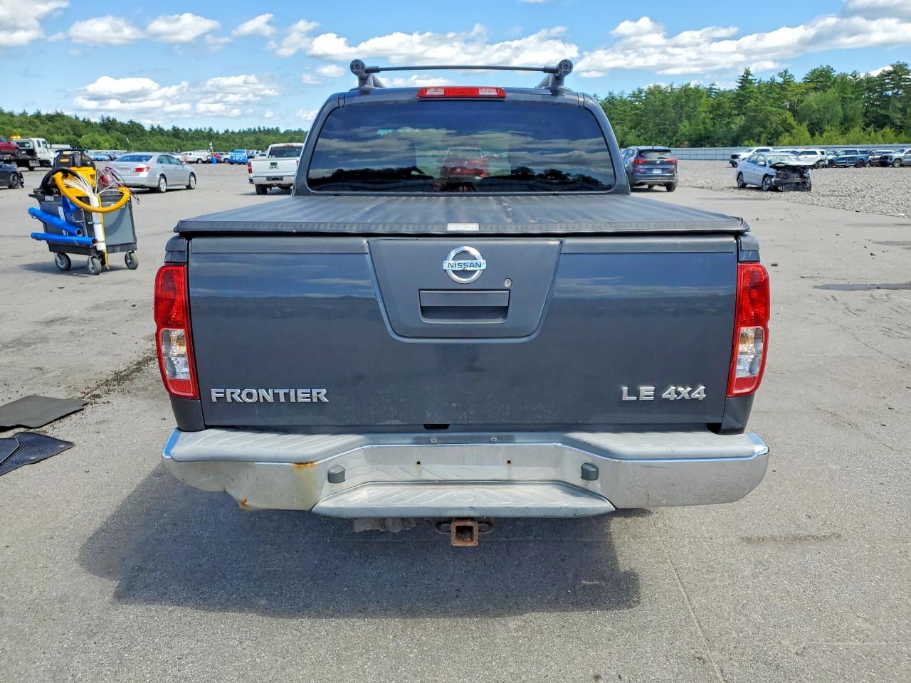 2010 Nissan Frontier Se V6 Gray vin: 1N6AD0EVXAC405518