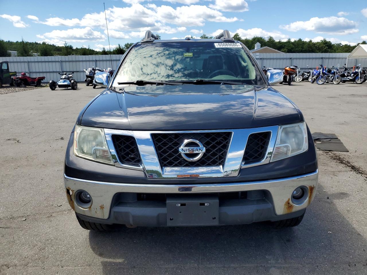 2010 Nissan Frontier Se V6 Gray vin: 1N6AD0EVXAC405518