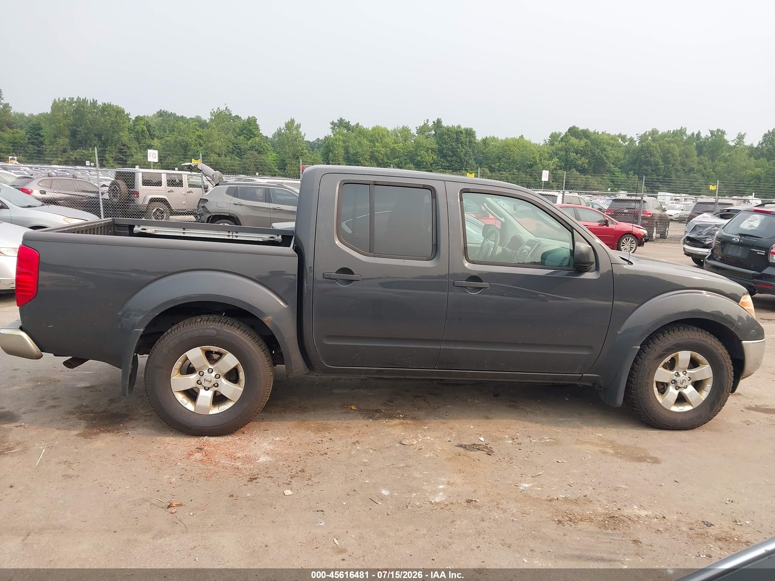 2010 Nissan Frontier Se Black vin: 1N6AD0EVXAC445601