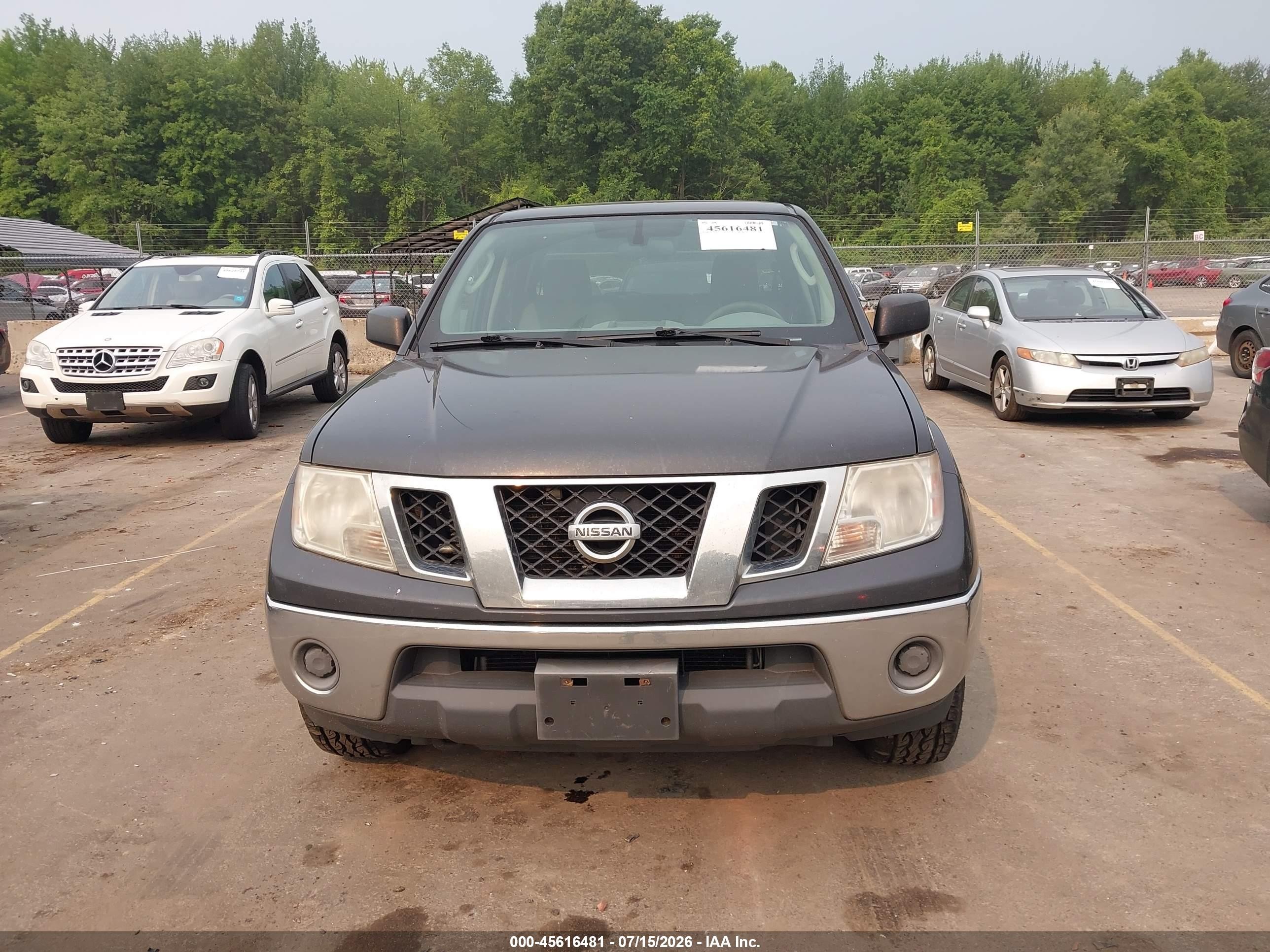2010 Nissan Frontier Se Black vin: 1N6AD0EVXAC445601