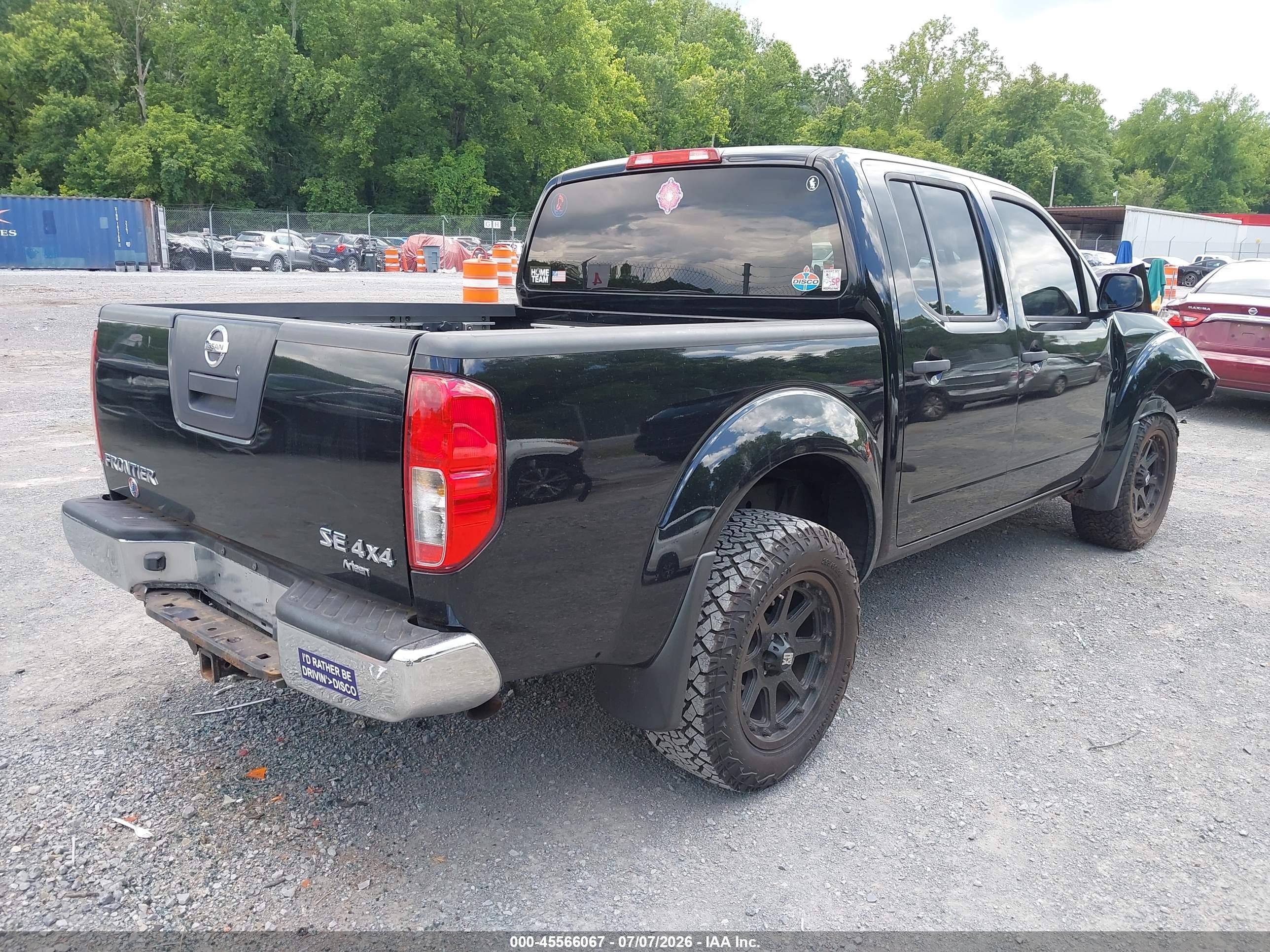 2010 Nissan Frontier Se Черный vin: 1N6AD0EVXAC446201