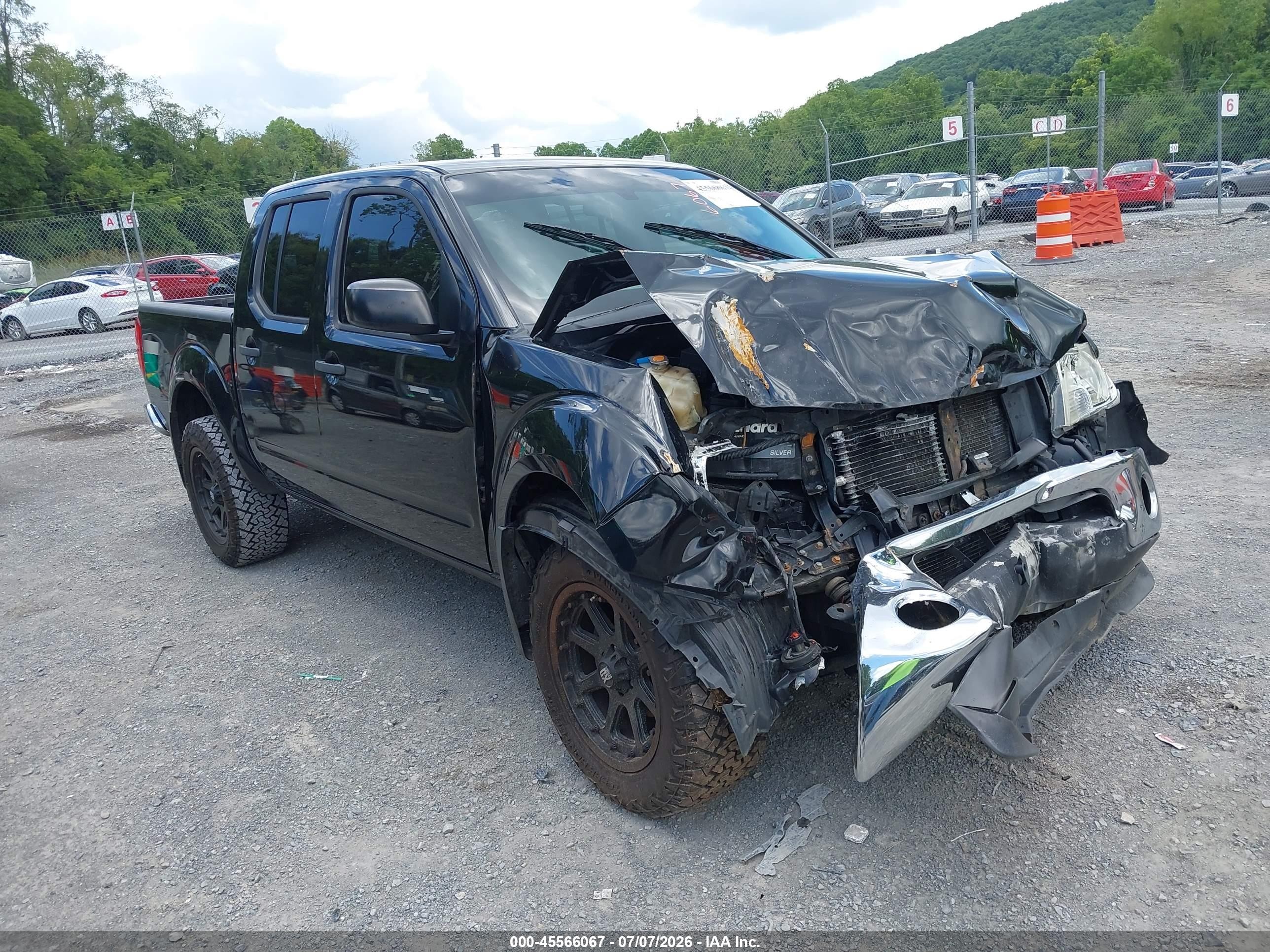 2010 Nissan Frontier Se Черный vin: 1N6AD0EVXAC446201