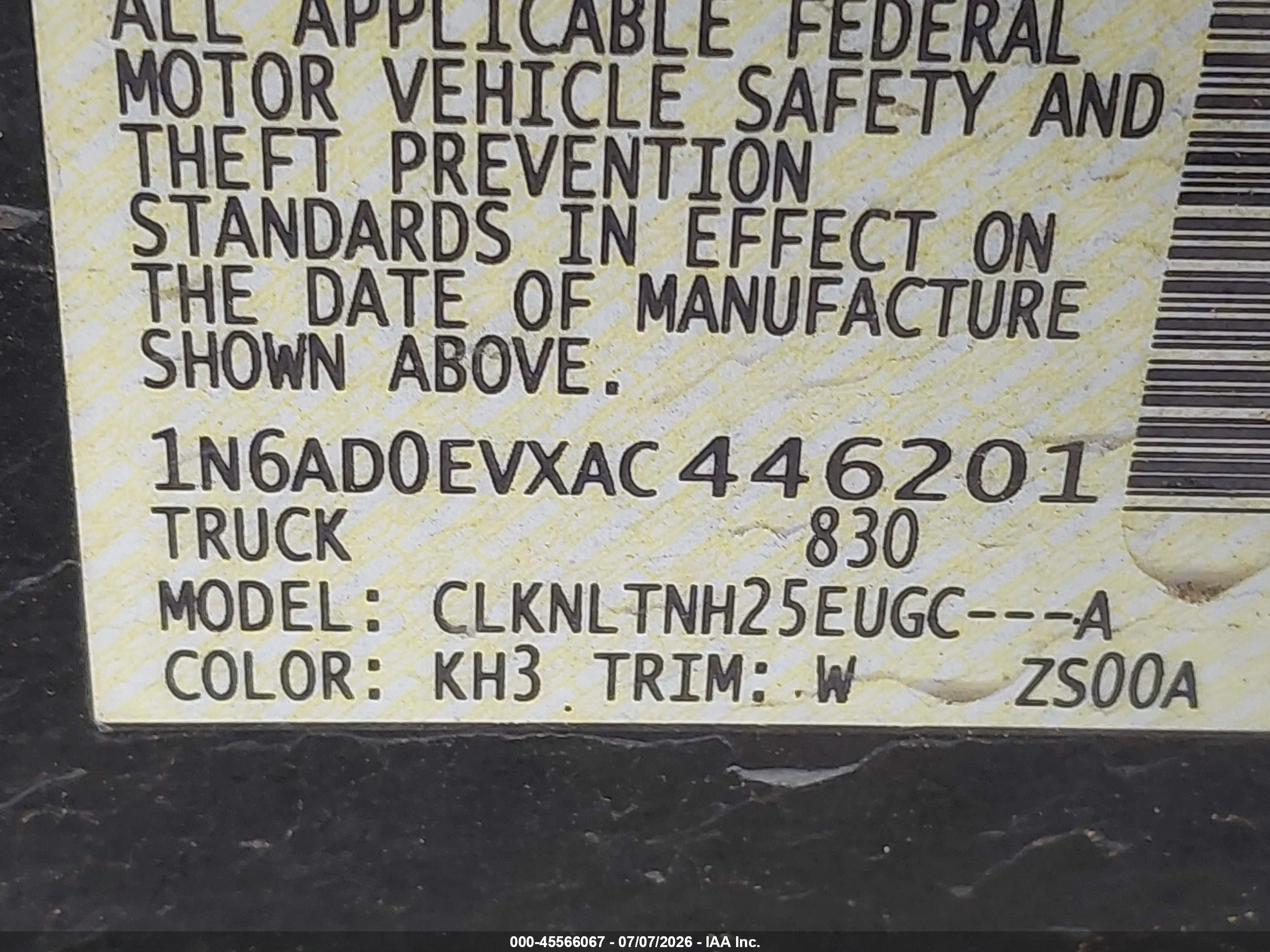2010 Nissan Frontier Se Черный vin: 1N6AD0EVXAC446201