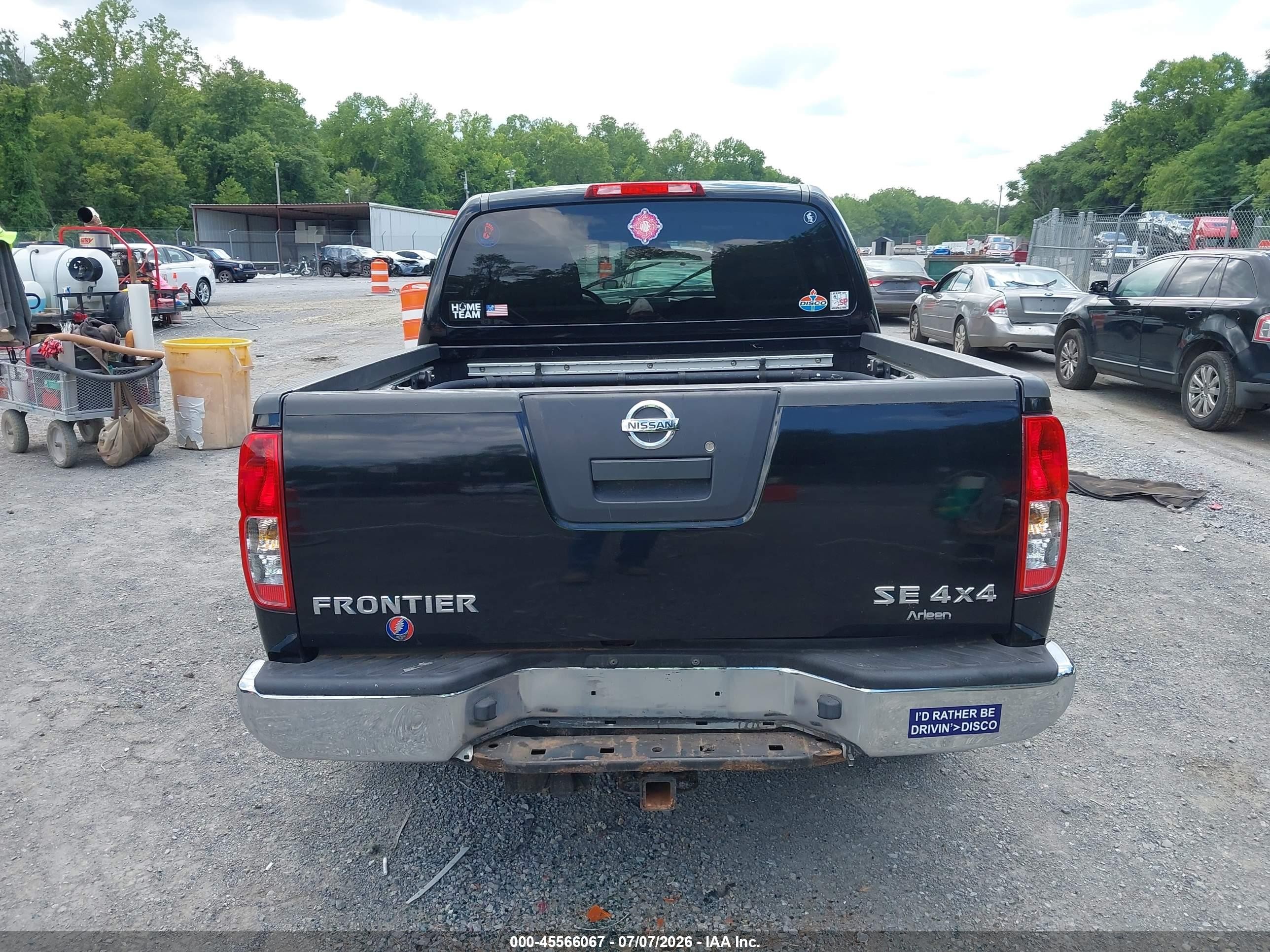 2010 Nissan Frontier Se Черный vin: 1N6AD0EVXAC446201