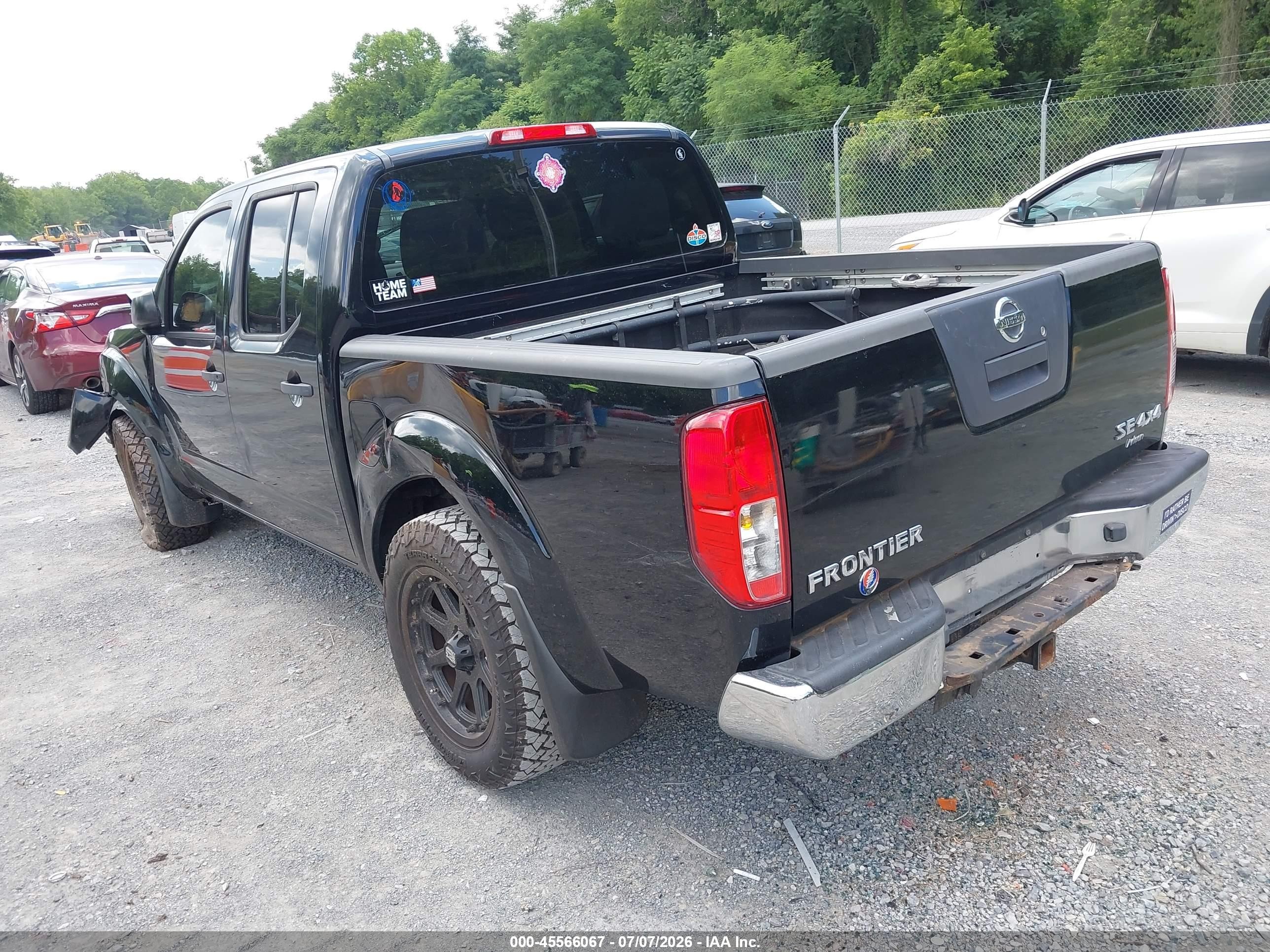 2010 Nissan Frontier Se Черный vin: 1N6AD0EVXAC446201