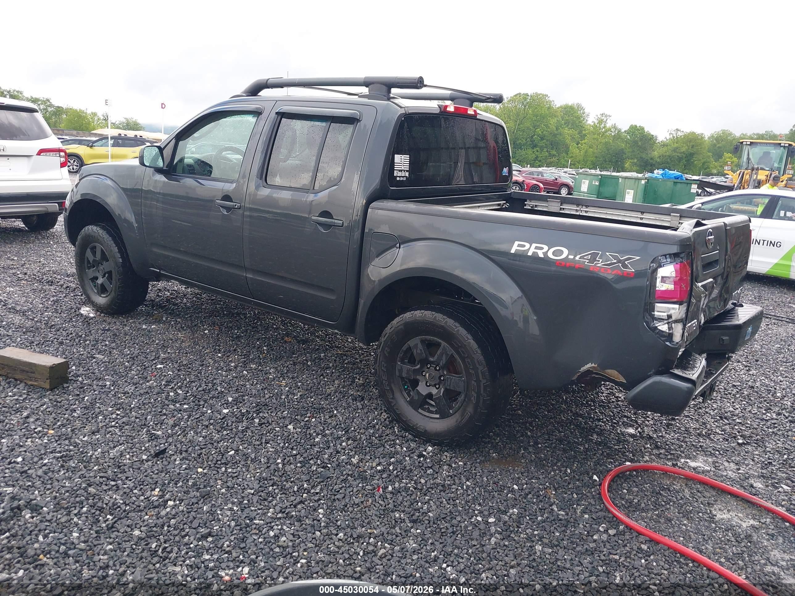 2011 Nissan Frontier Pro-4x Gray vin: 1N6AD0EVXBC402619