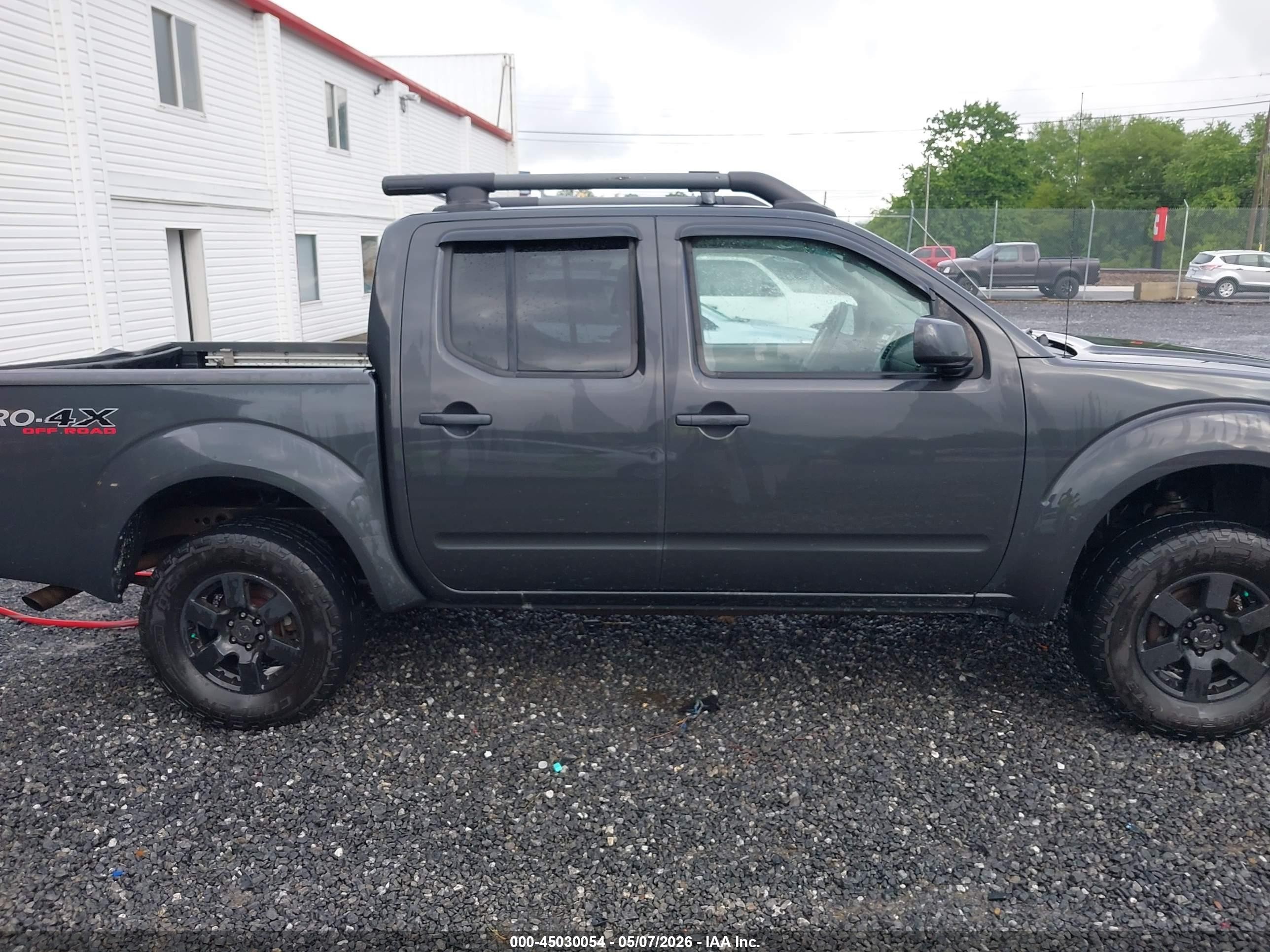 2011 Nissan Frontier Pro-4x Gray vin: 1N6AD0EVXBC402619