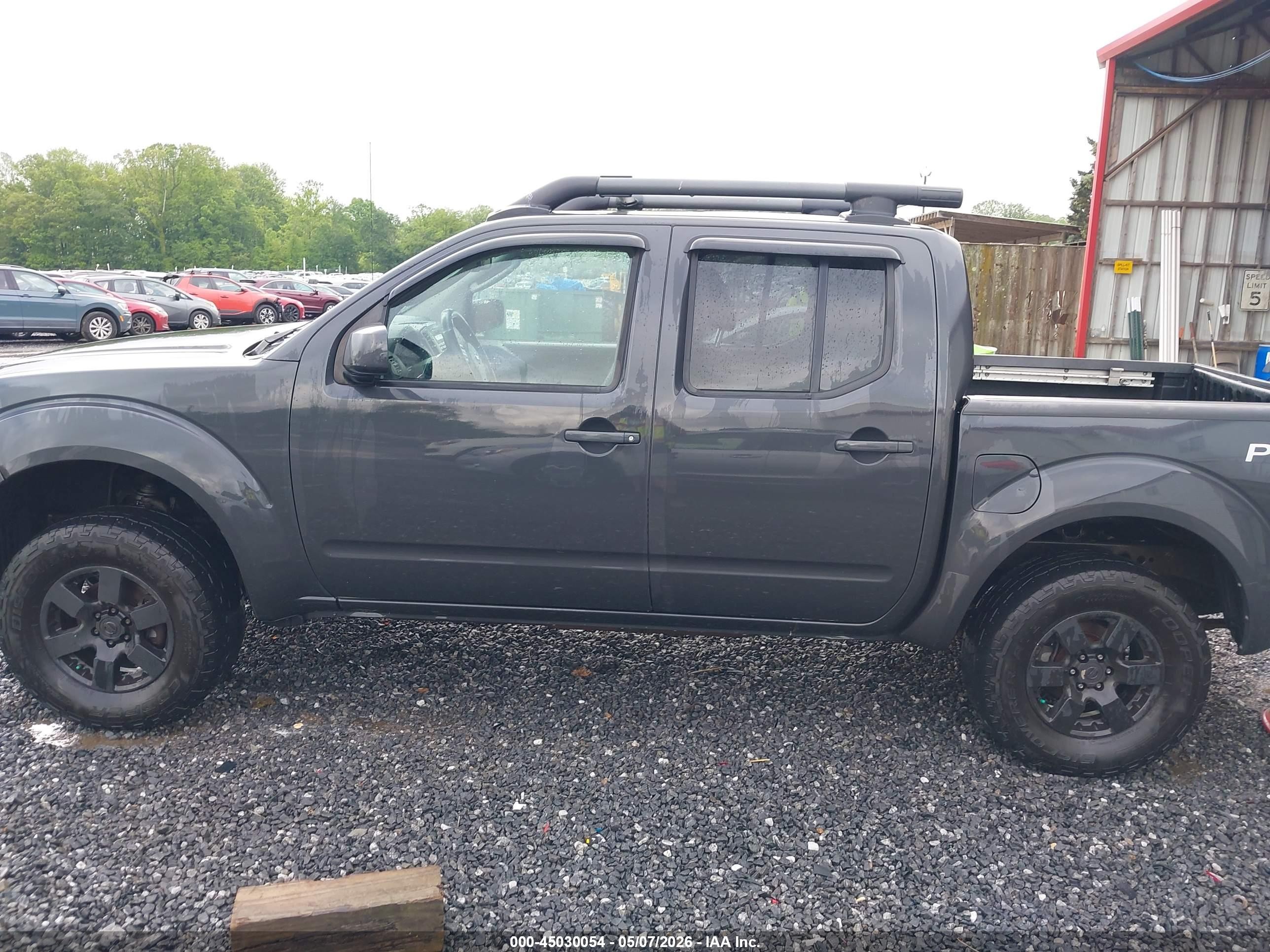 2011 Nissan Frontier Pro-4x Gray vin: 1N6AD0EVXBC402619
