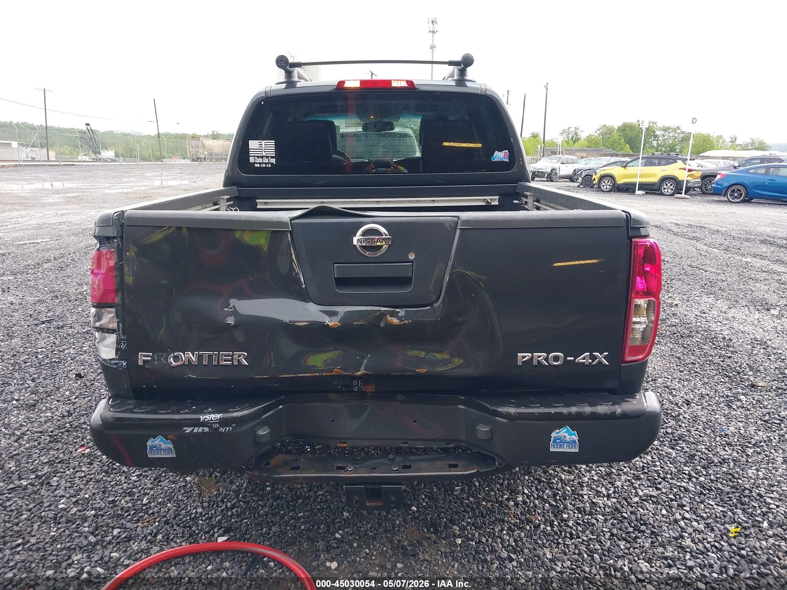 2011 Nissan Frontier Pro-4x Gray vin: 1N6AD0EVXBC402619