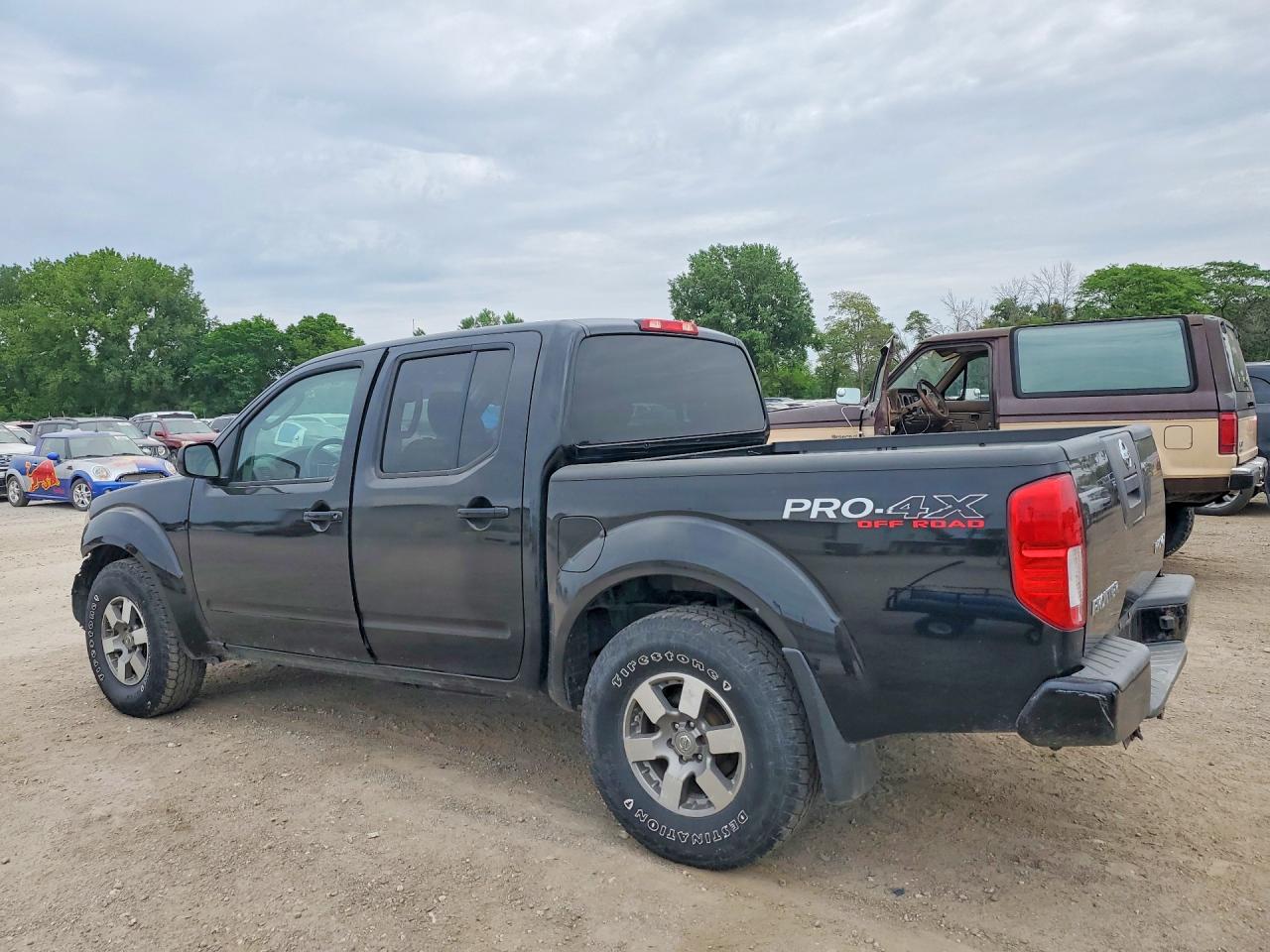 2011 Nissan Frontier S Black vin: 1N6AD0EVXBC435751