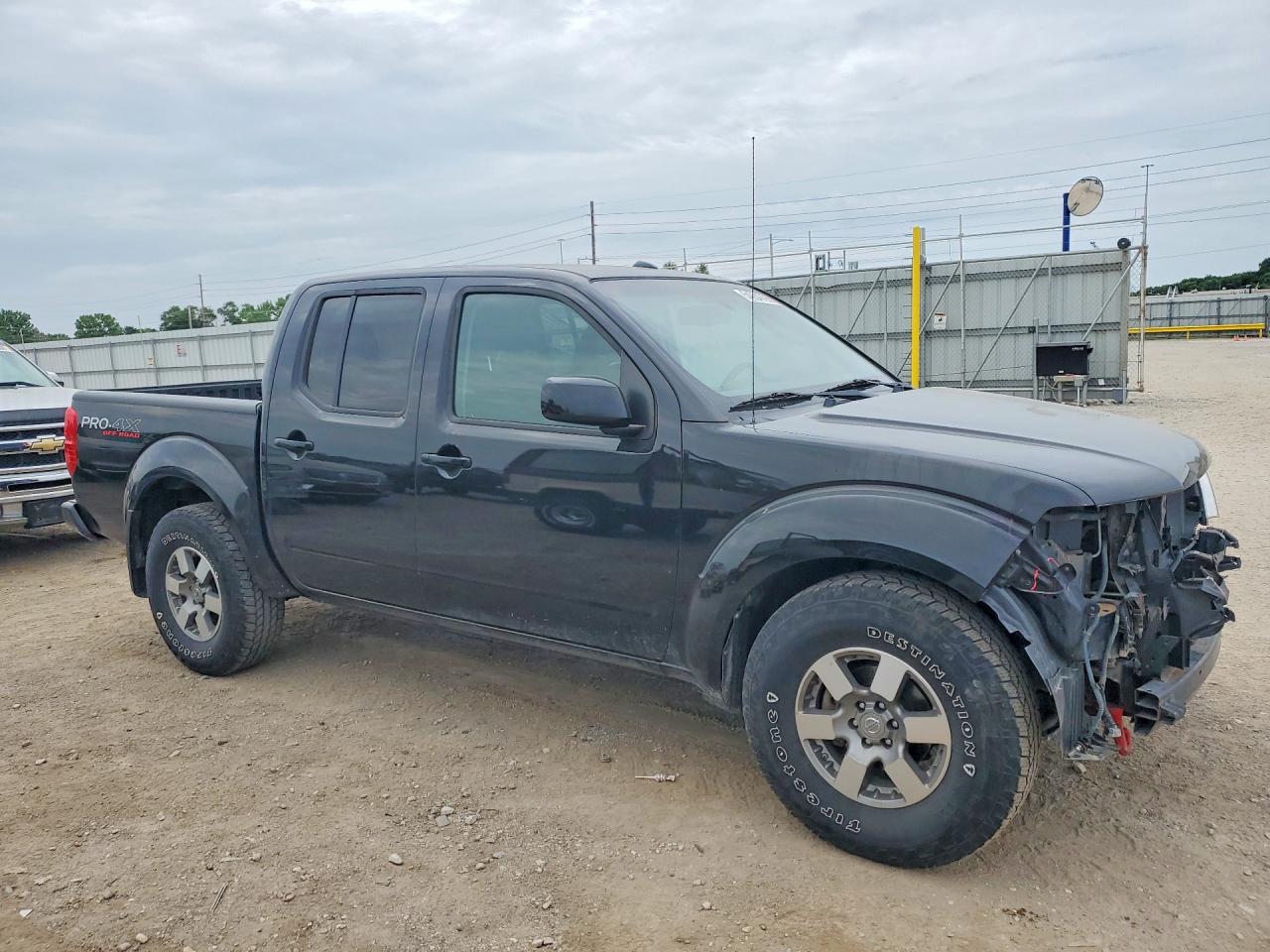 2011 Nissan Frontier S Black vin: 1N6AD0EVXBC435751