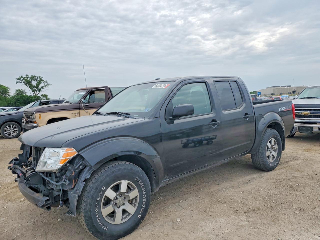 2011 Nissan Frontier S Black vin: 1N6AD0EVXBC435751