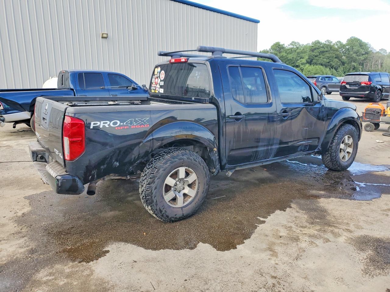 2011 Nissan Frontier S Black vin: 1N6AD0EVXBC435913