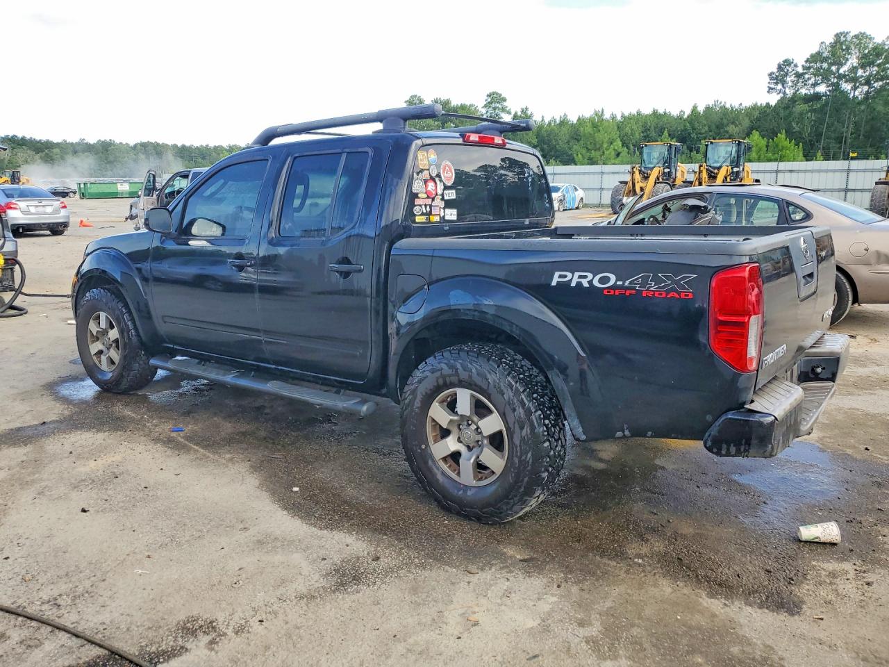 2011 Nissan Frontier S Black vin: 1N6AD0EVXBC435913