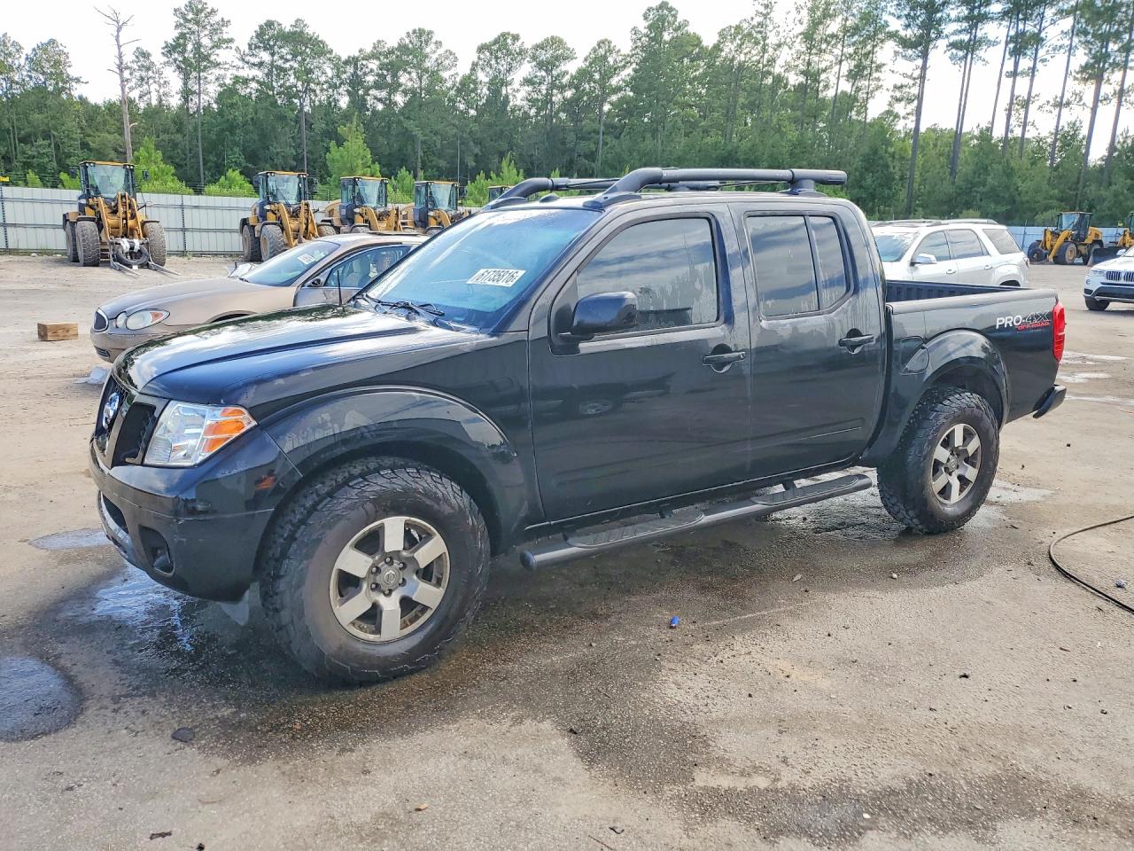 2011 Nissan Frontier S Black vin: 1N6AD0EVXBC435913