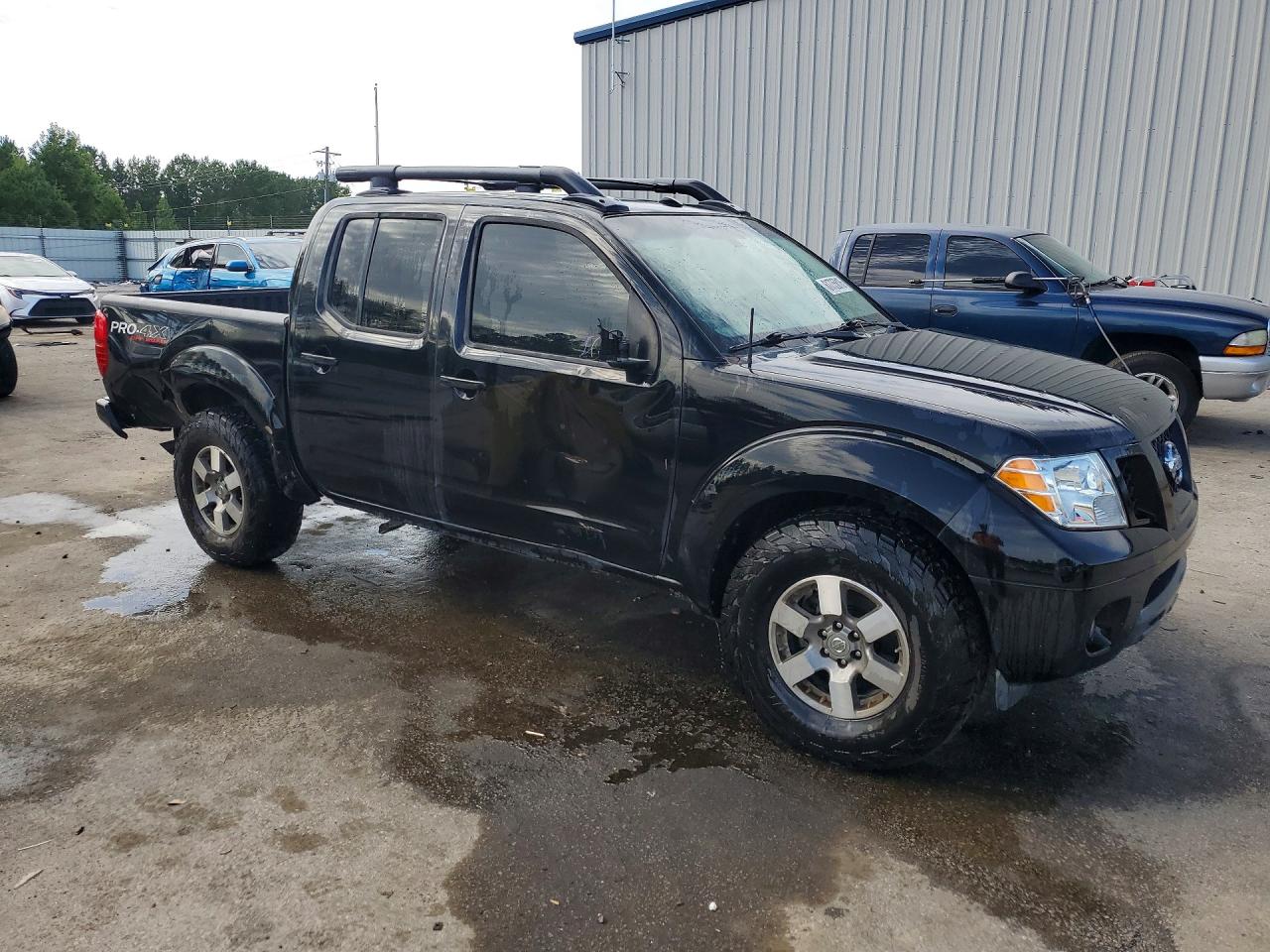 2011 Nissan Frontier S Black vin: 1N6AD0EVXBC435913