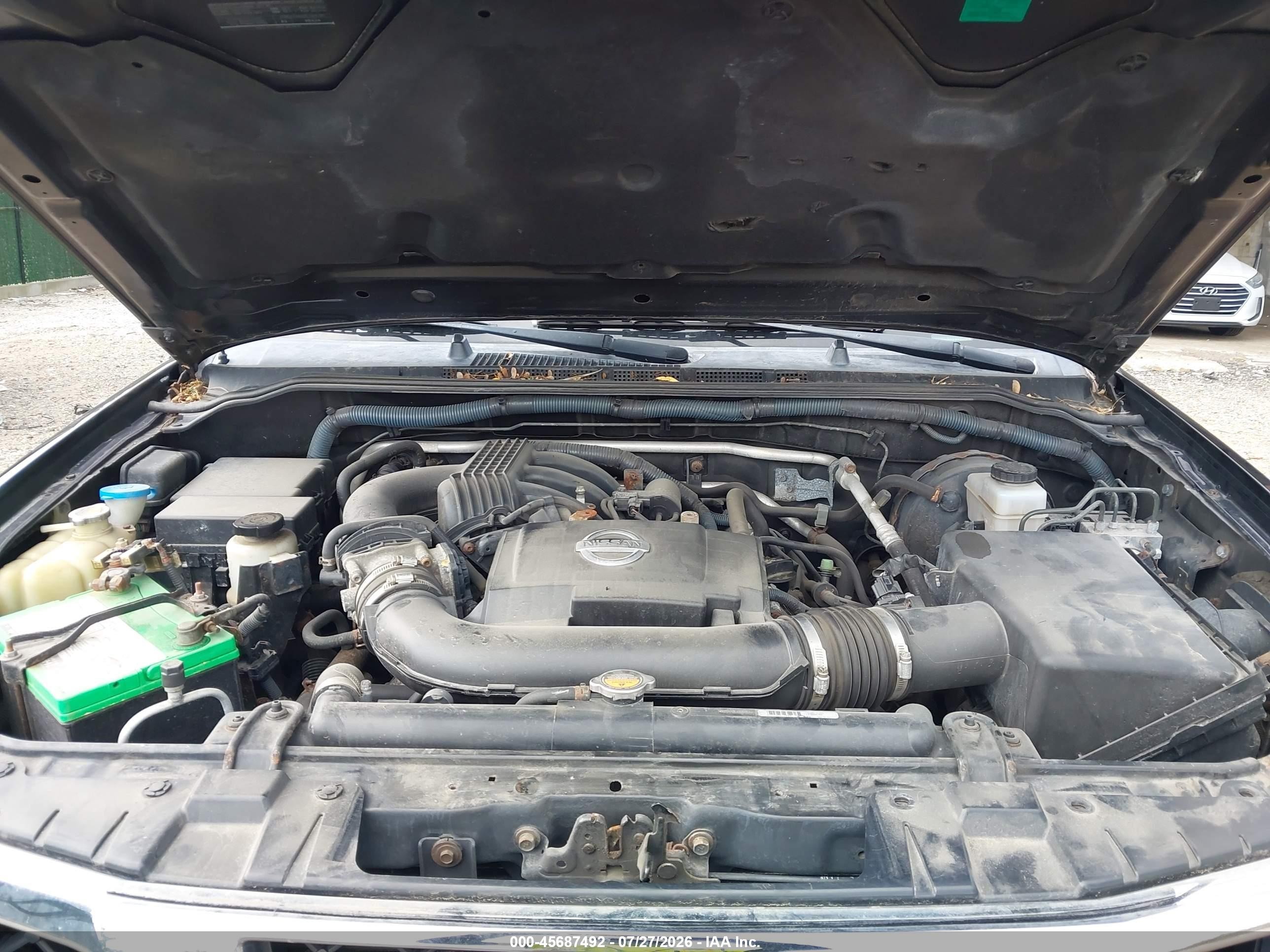 2011 Nissan Frontier Sl Черный vin: 1N6AD0EVXBC445535