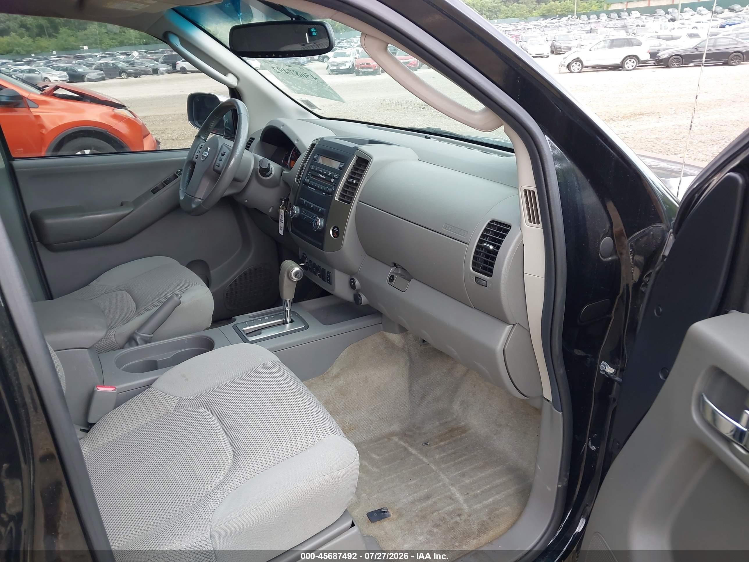2011 Nissan Frontier Sl Черный vin: 1N6AD0EVXBC445535