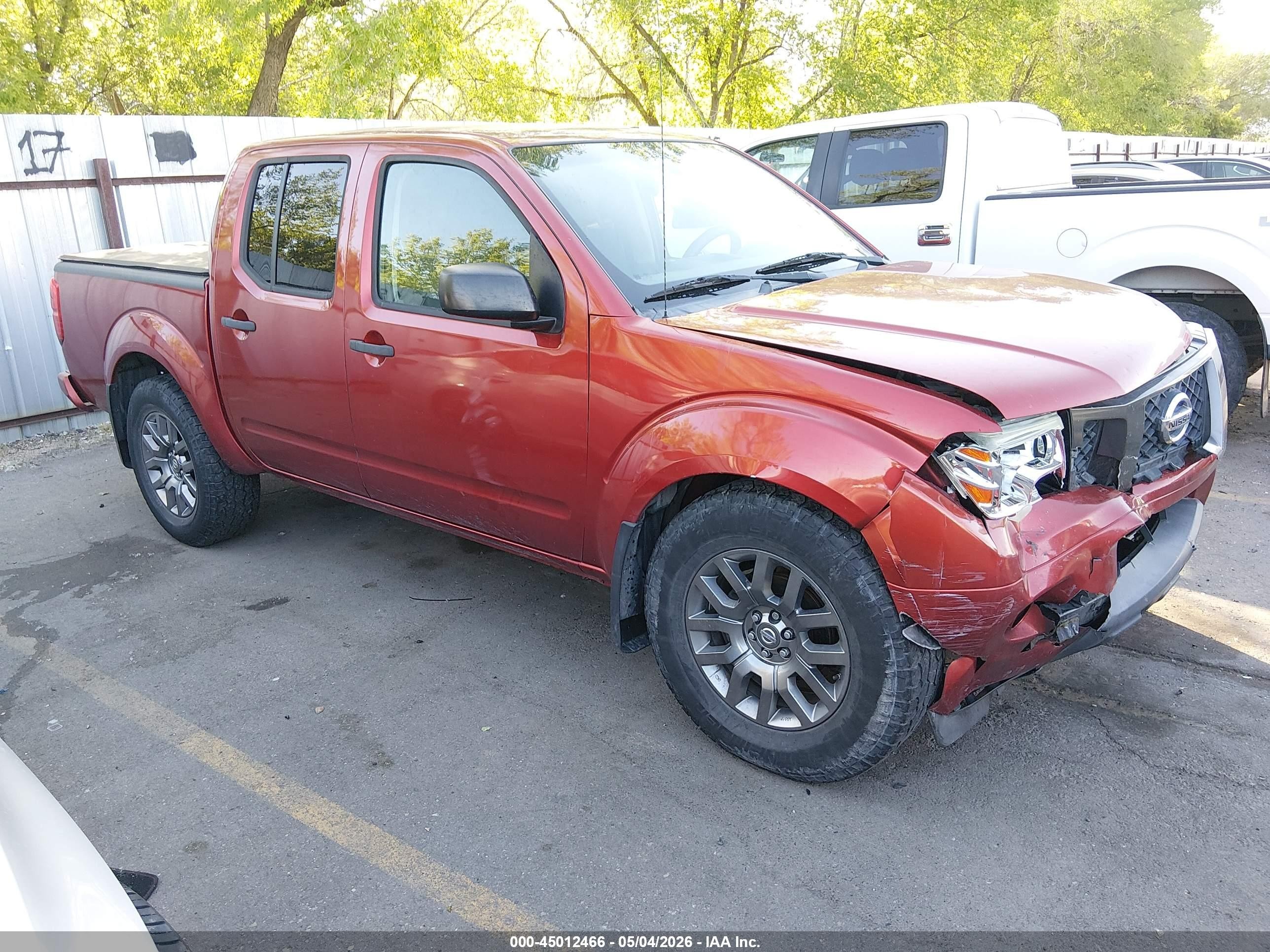 2012 Nissan Frontier Sv Red vin: 1N6AD0EVXCC408308